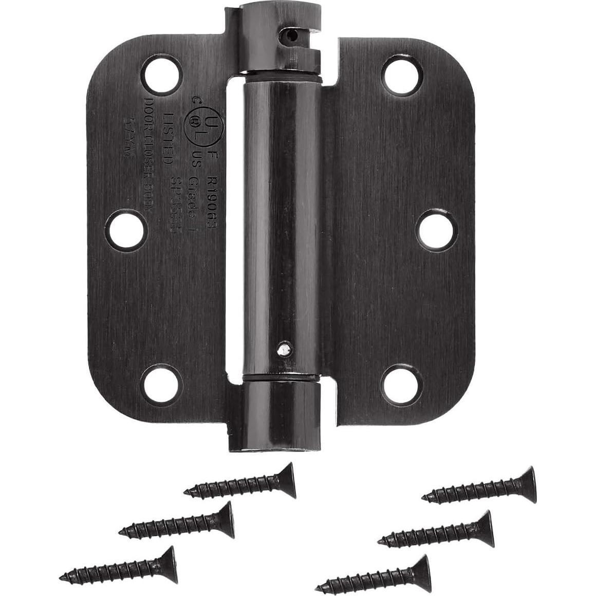 Bisagra de puerta automática Amazon Basics 8.89 cm bronce