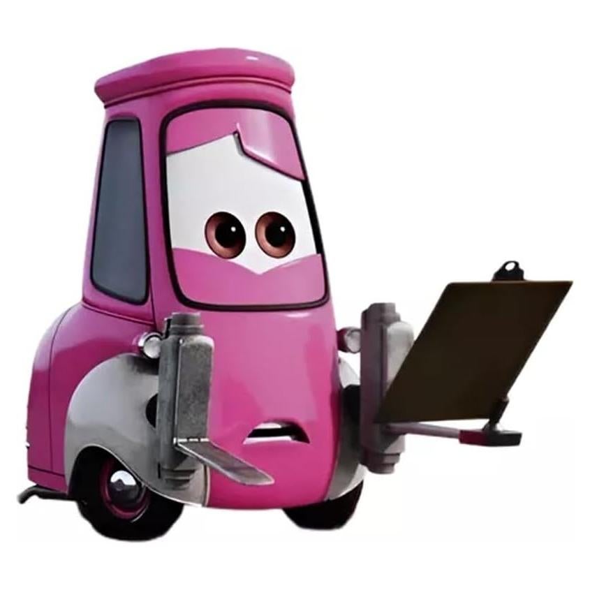 Disney Cars 2024 Diecast Jessica Carvill 1:55 Escala