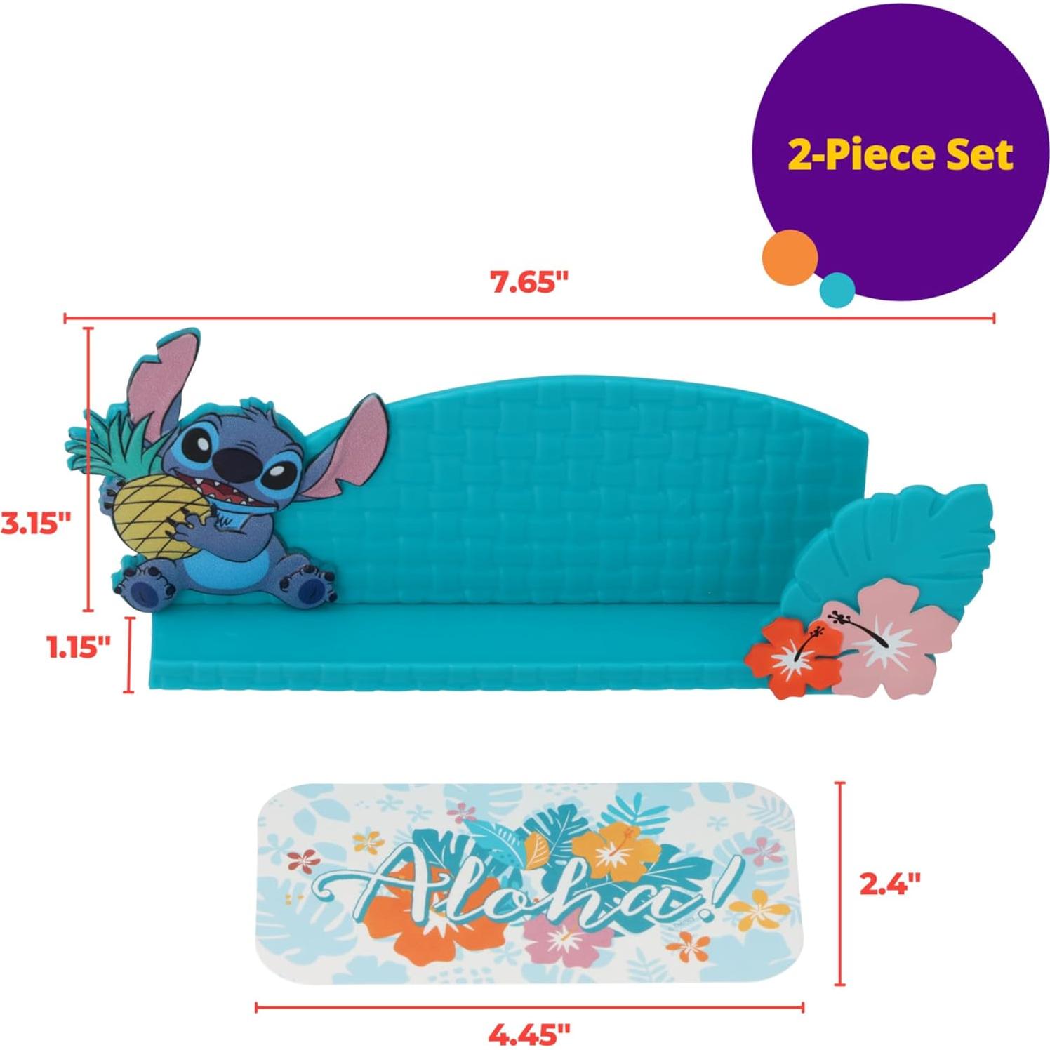 Adorno de Pastel Aloha Stitch Disney DecoSet Personalizable