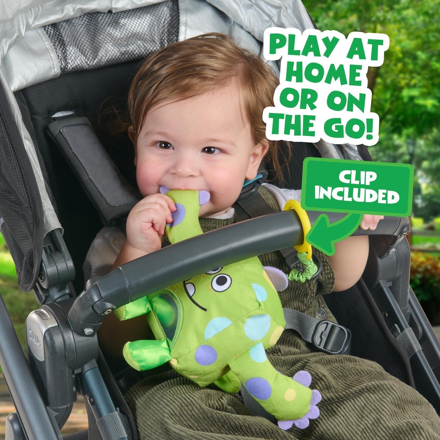 Monstruo de Peluche Sensorial WowWee Hugo Verde - 5 Características