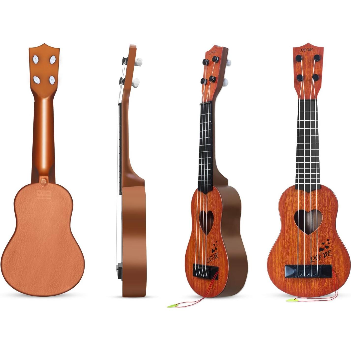Juguete Musical Ukulele para Niños Hhobby Stars 43.5 cm