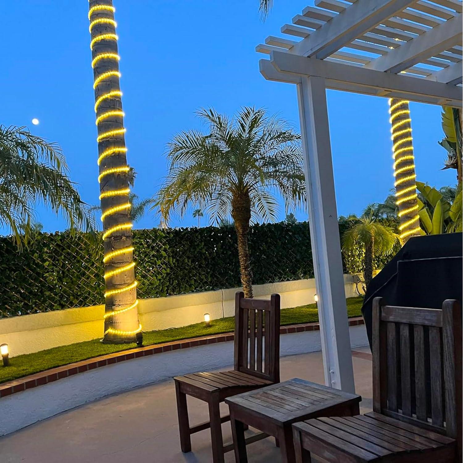 Luz de Cuerda LED FORT 10m Blanca Cálida Impermeable 120V