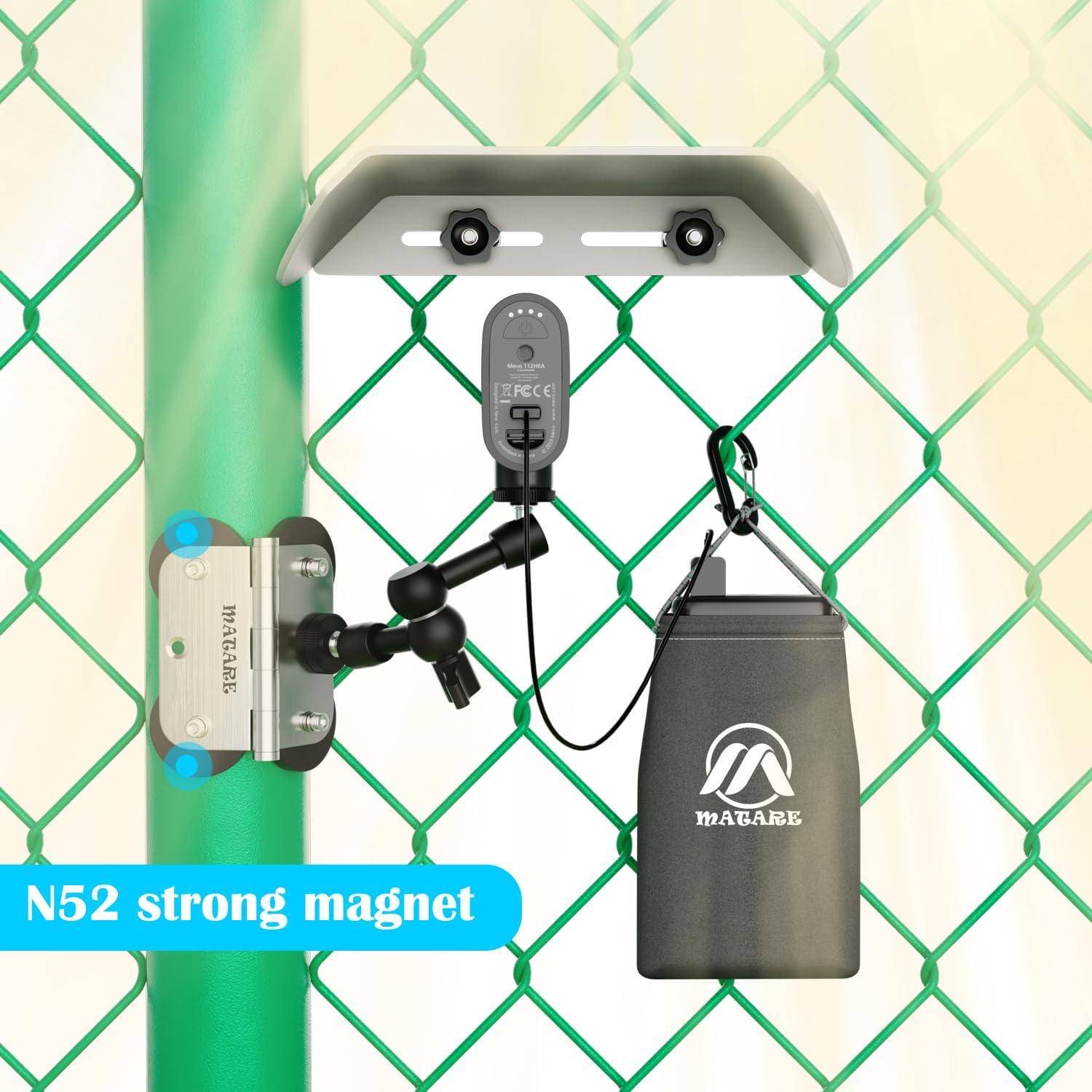 Soporte Magnético para Cerca Matare N6 Pro - Mevo Start, GoPro, iPhone