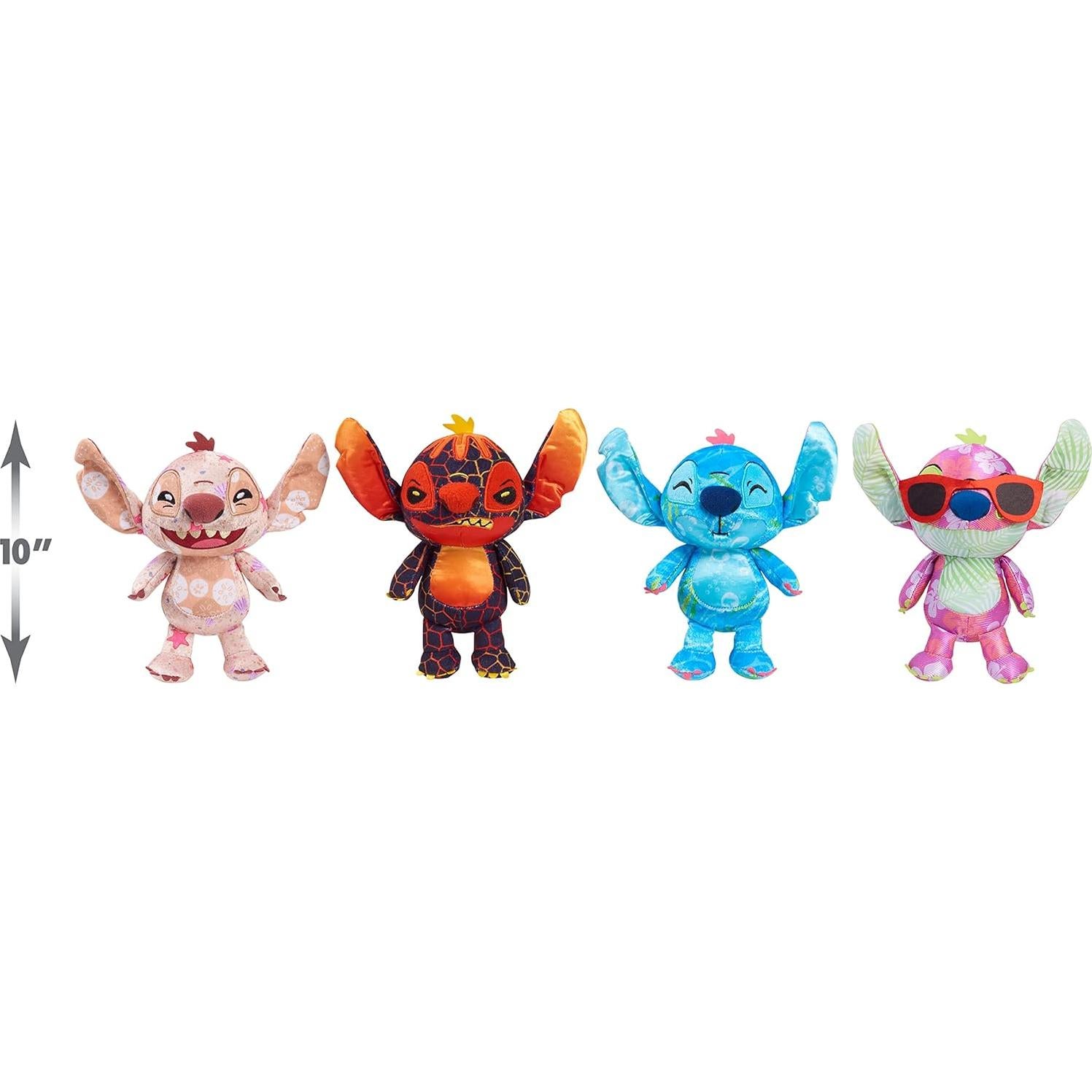 Set de Peluches Elementos Hawaianos Disney Stitch - Just Play