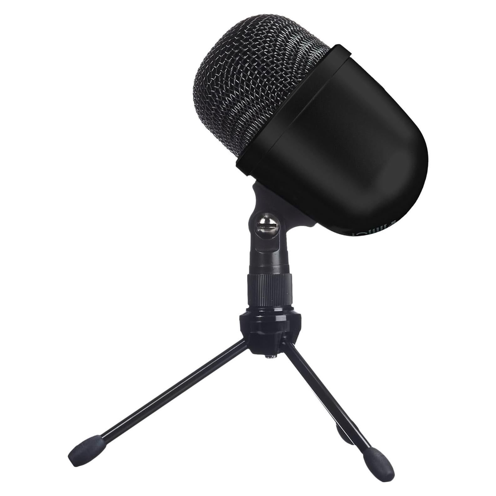 Micrófono de Condensador USB Amazon Basics Mini - Negro