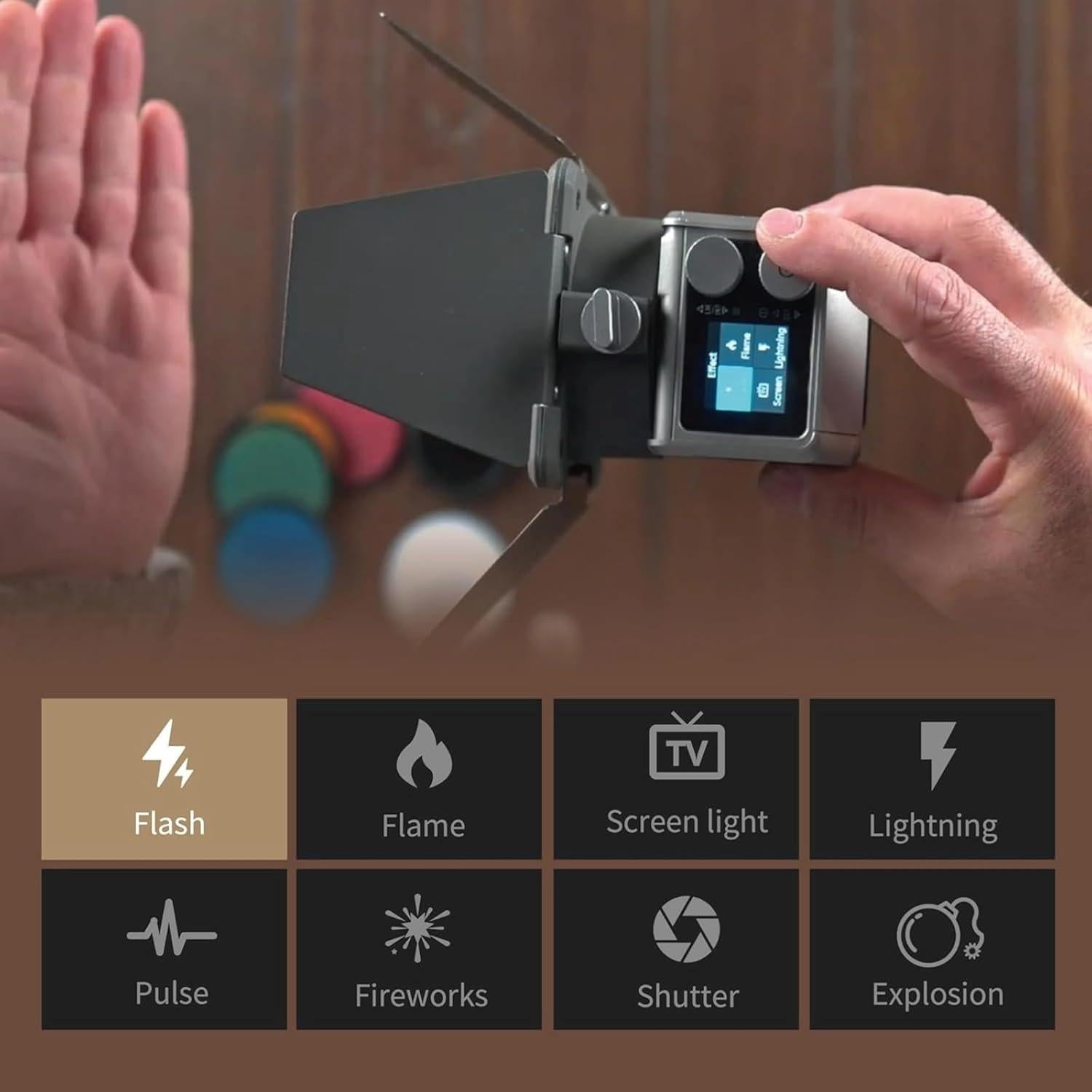 Kit de Creador Mini Luz LED 20W Bi-Color Harlowe 2700K-6500K