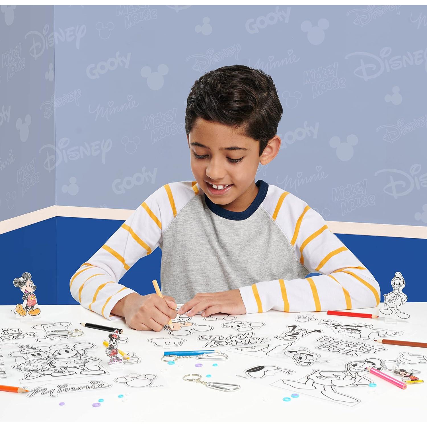 Kit de Shrinky Dinks Disney Just Play - 15 Hojas Preimpresas