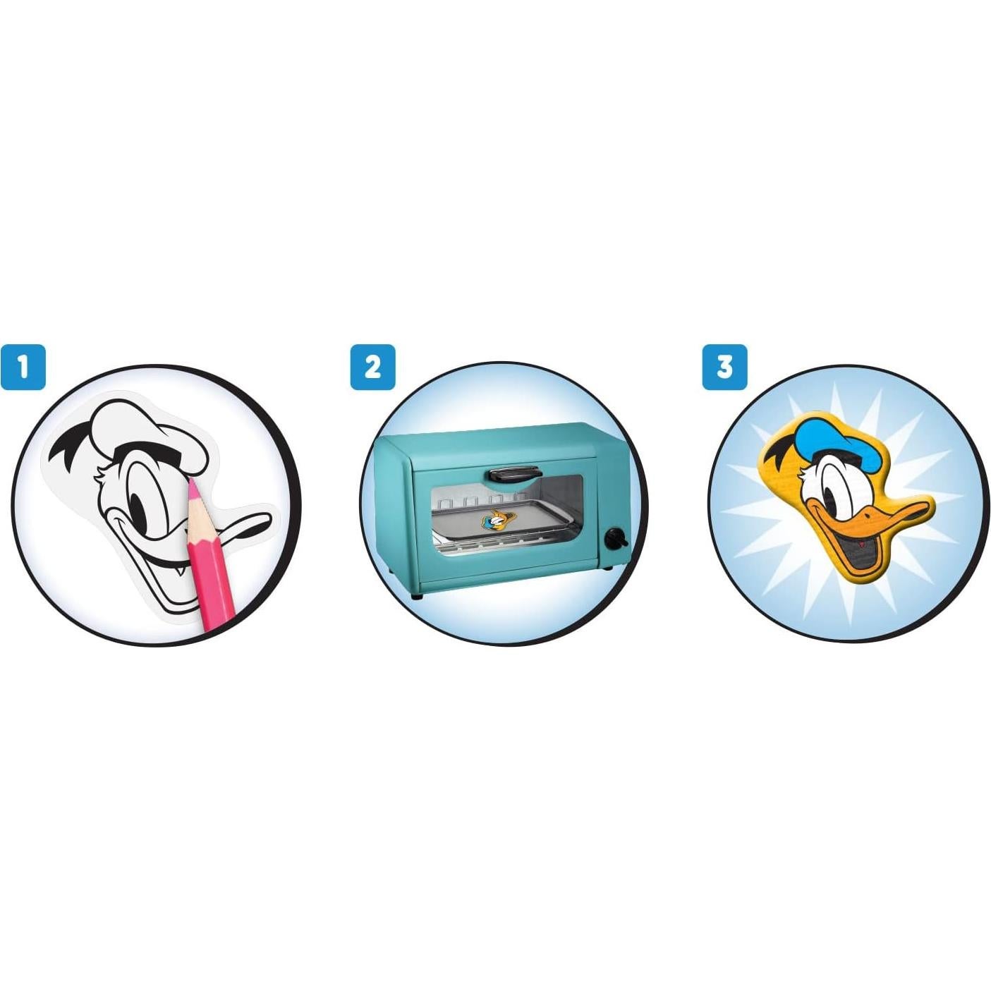 Kit de Shrinky Dinks Disney Just Play - 15 Hojas Preimpresas