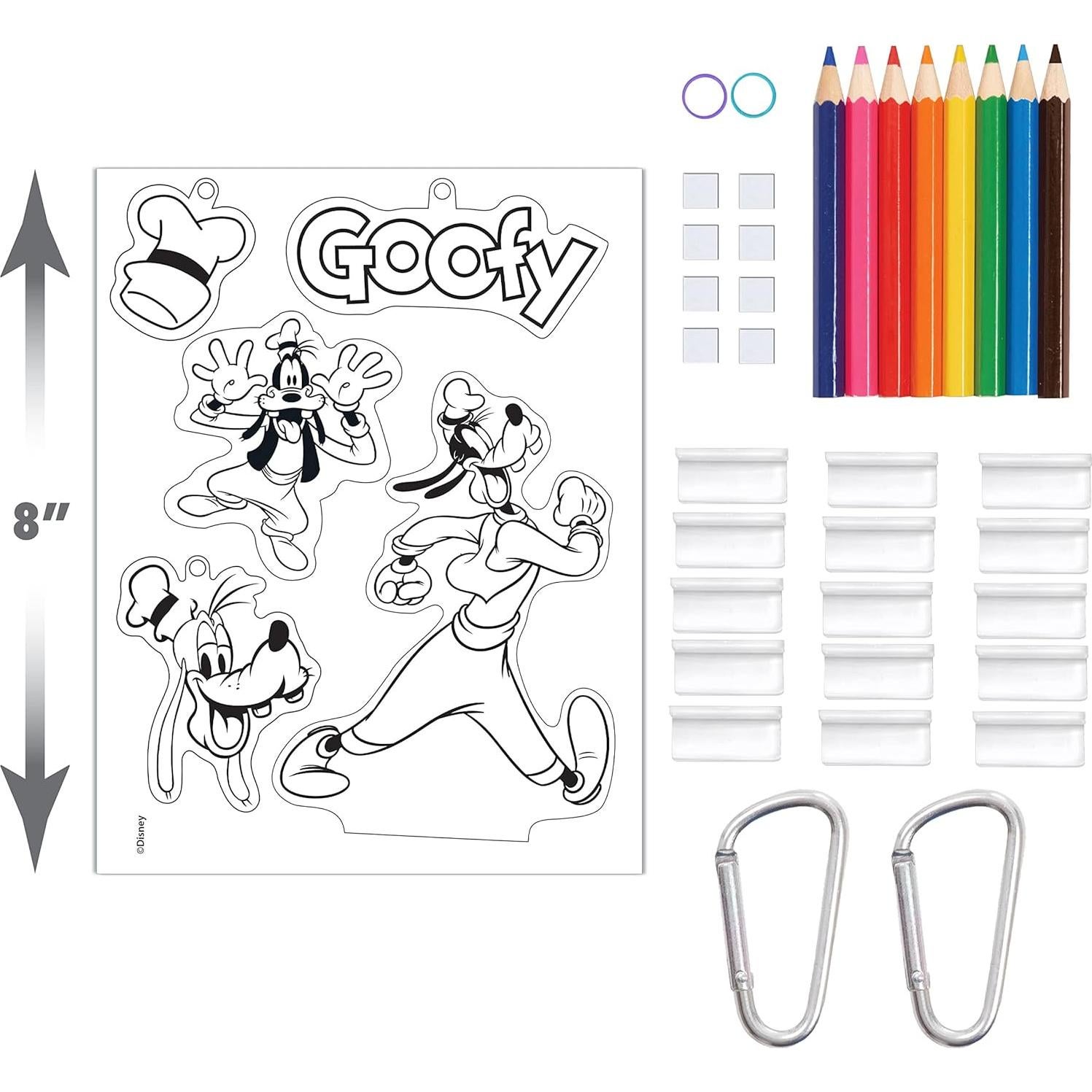 Kit de Shrinky Dinks Disney Just Play - 15 Hojas Preimpresas