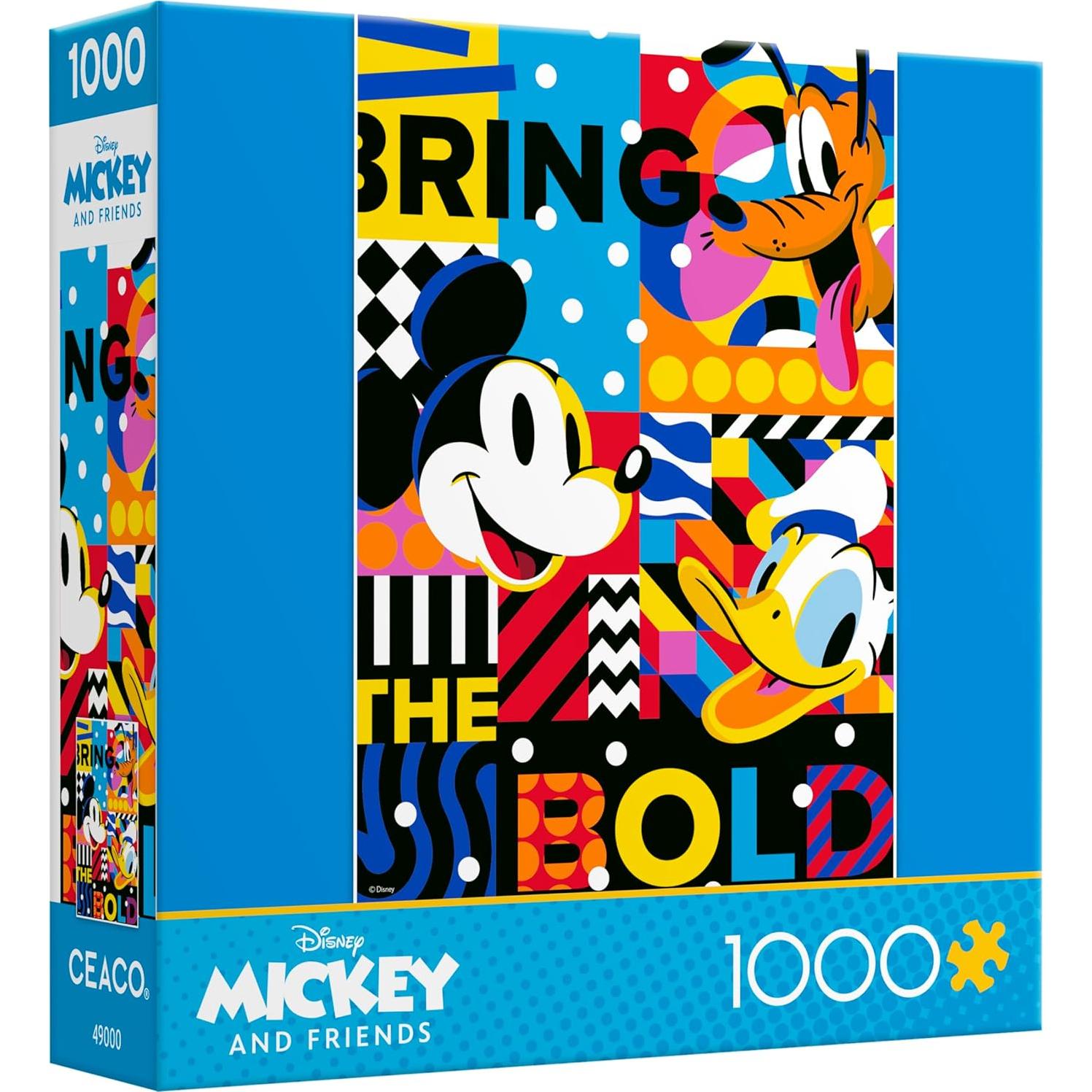 Rompecabezas Disney Mickey y Amigos 1000 Piezas Ceaco