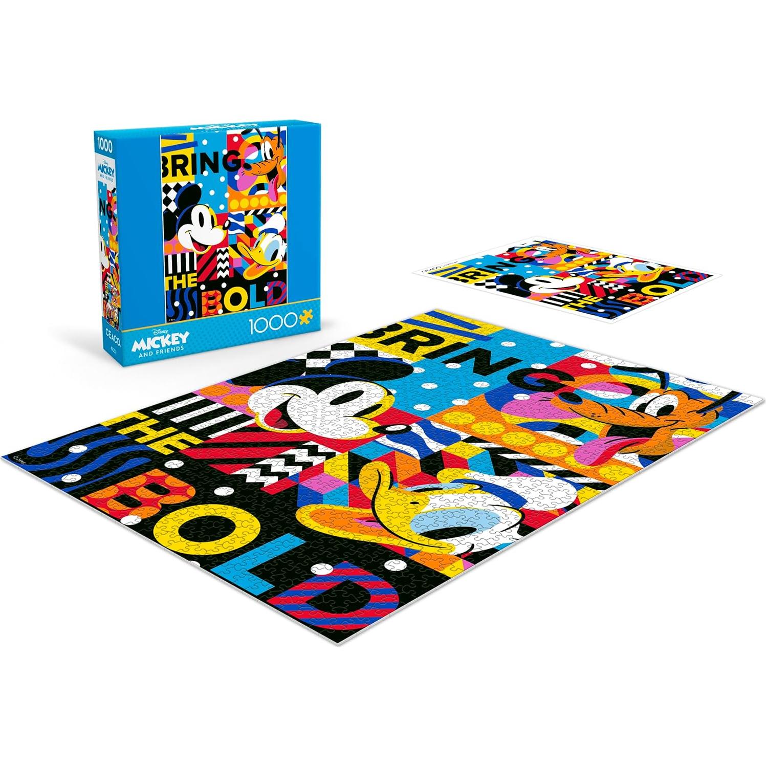 Rompecabezas Disney Mickey y Amigos 1000 Piezas Ceaco