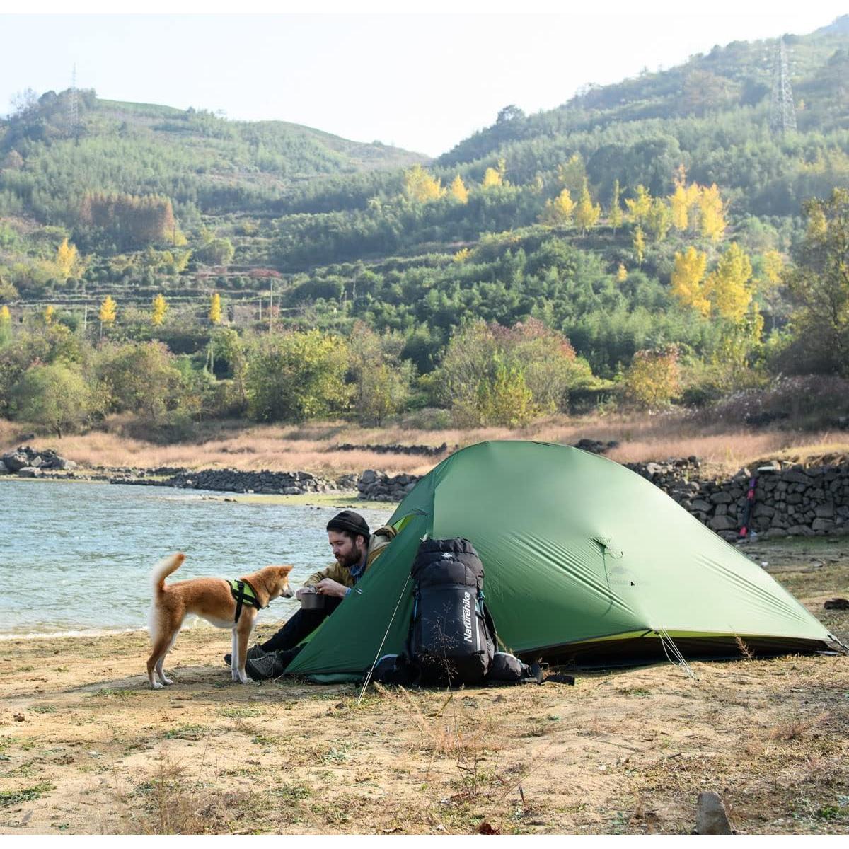 Tienda de Camping Naturehike Cloud Up 2 Personas Ultraligera