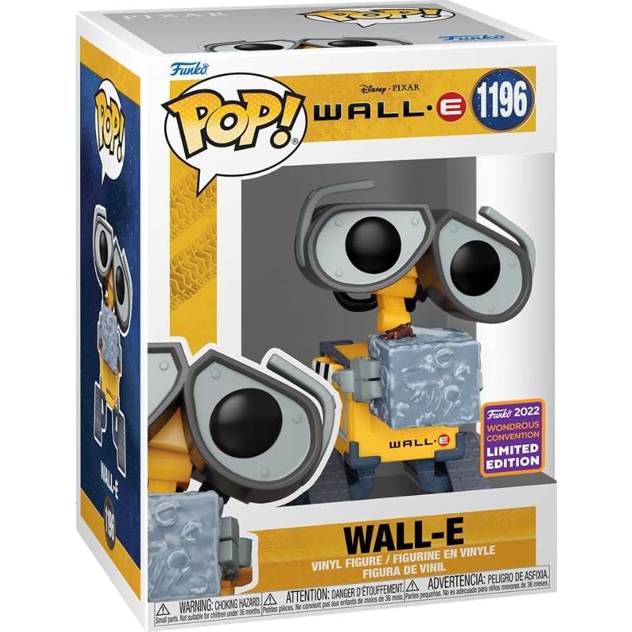 Funko Pop! Disney WALL-E con Cubo de Basura 10.16 cm