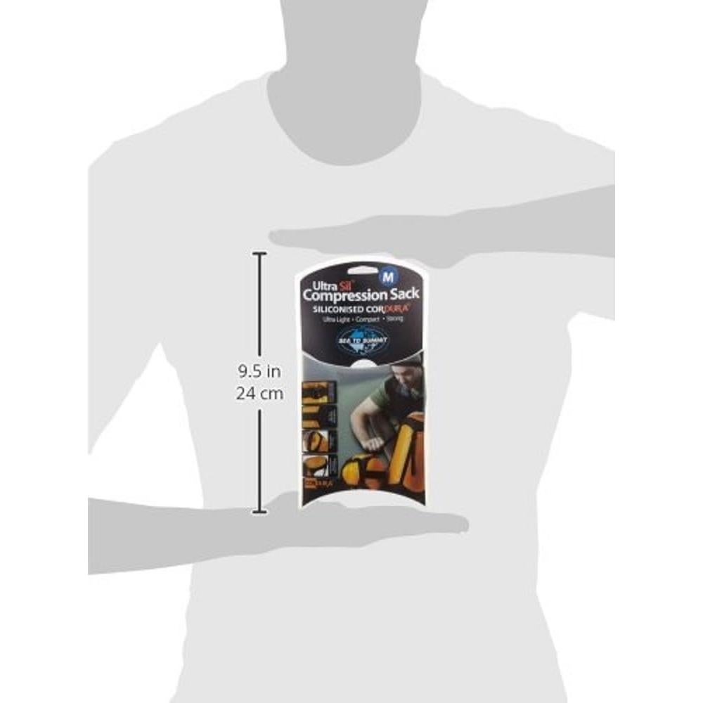 Saco de Compresión Sea to Summit 14L Nylon Verde Bosque