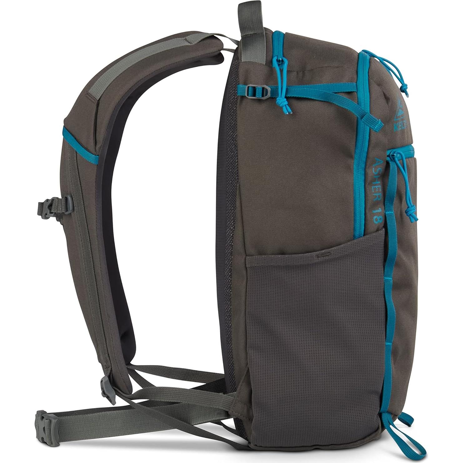 Mochila de Senderismo Kelty Asher 18L Beluga, Unisex