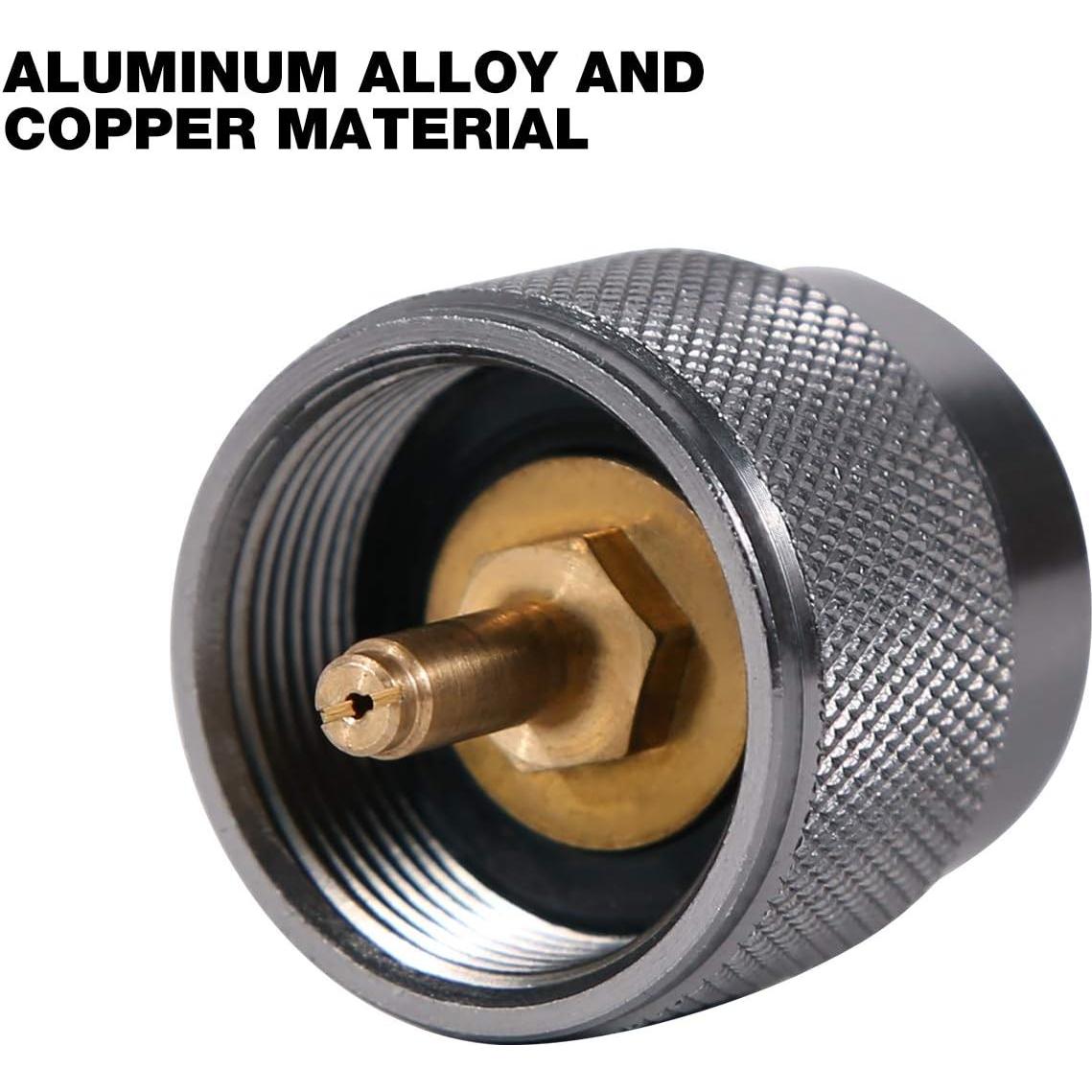 Adaptador de Estufa de Propano REDCAMP 1PC, Válvula EN417