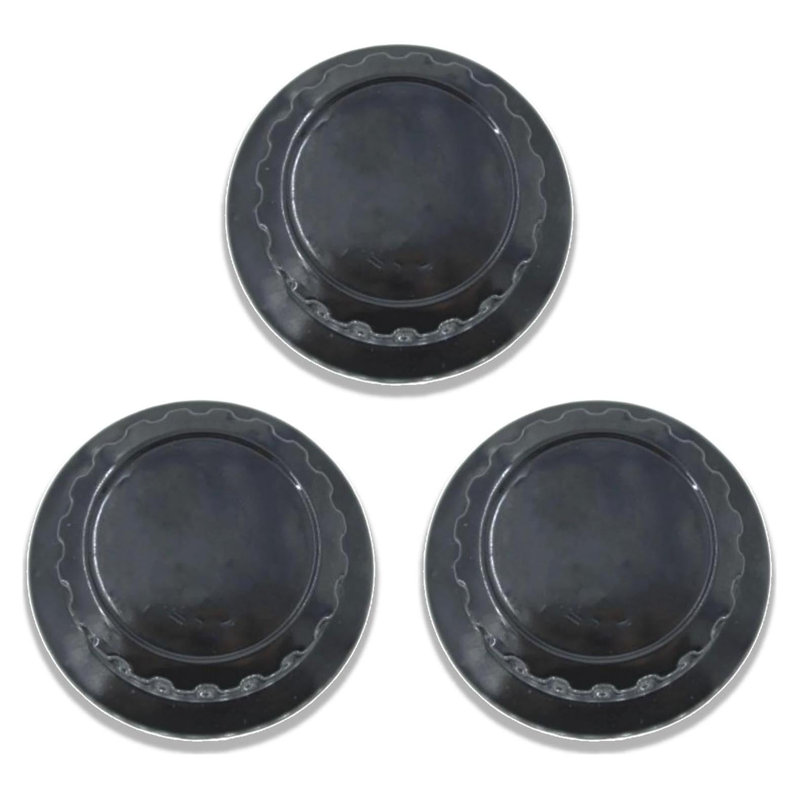 Reemplazo Perillas de Estufa Camp Chef - Paquete de 3 Negras