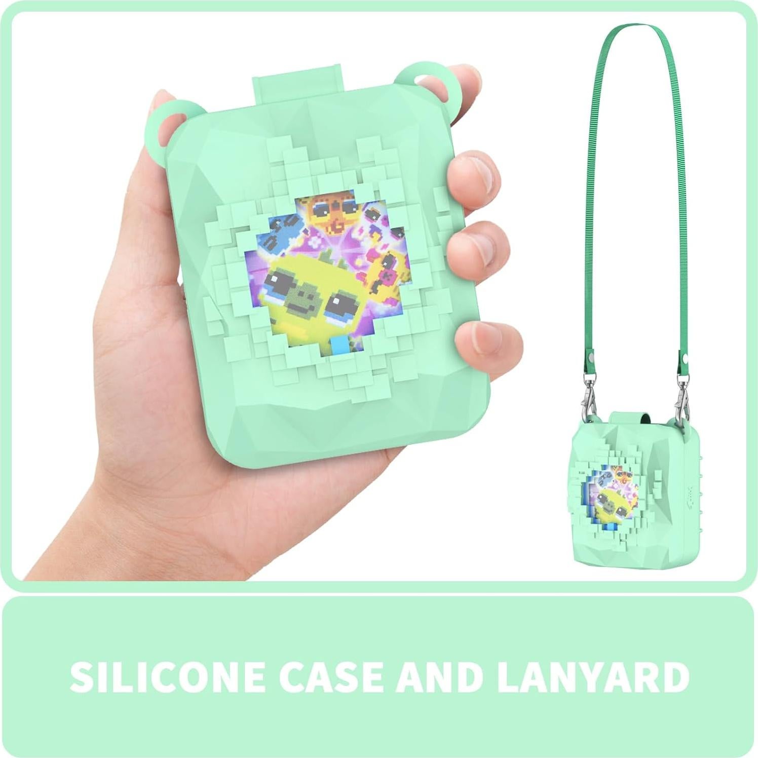 Funda de Silicona para Bitzee Magicals - Protección Verde Menta