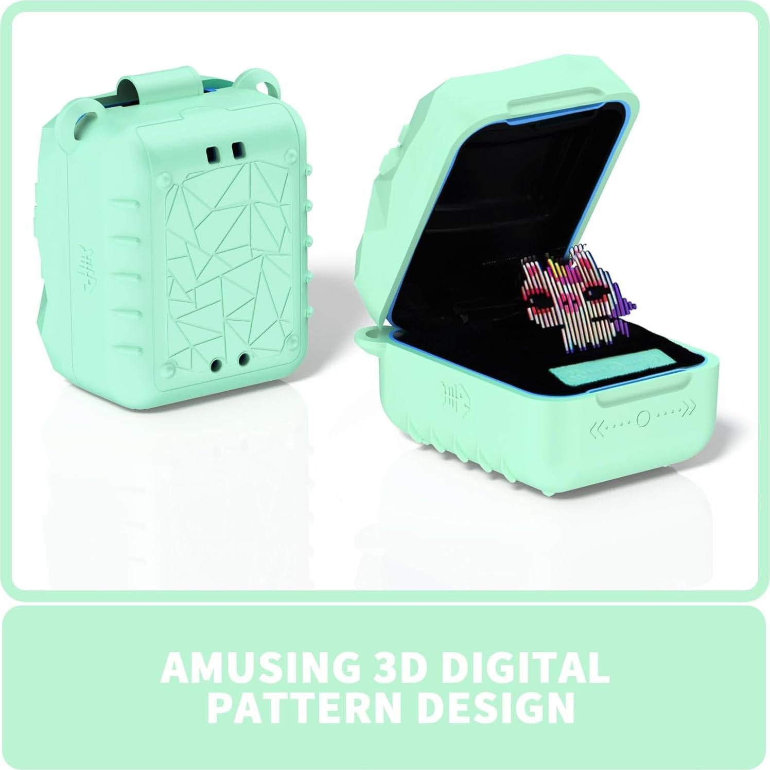 Funda de Silicona para Bitzee Magicals - Protección Verde Menta