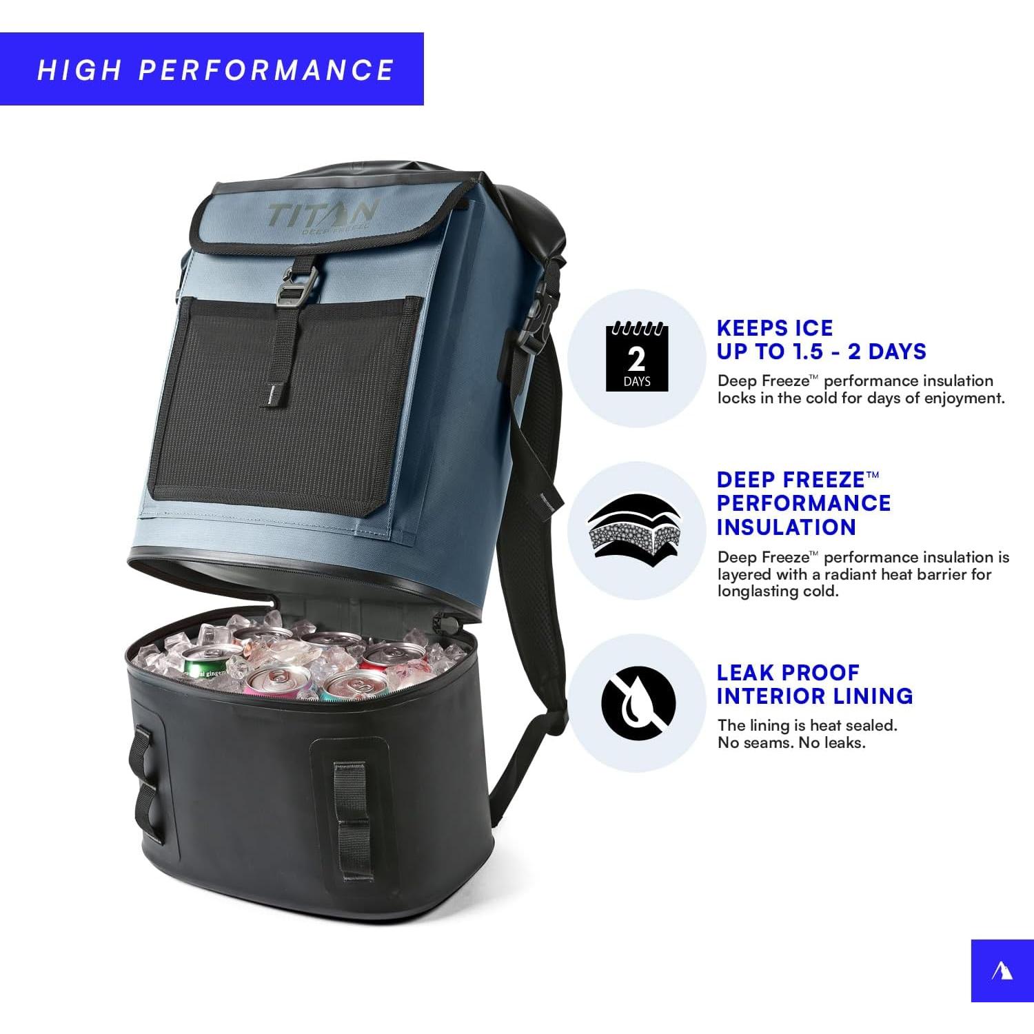 Enfriador de Mochila Titan por Arctic Zone 15.14L Aislado