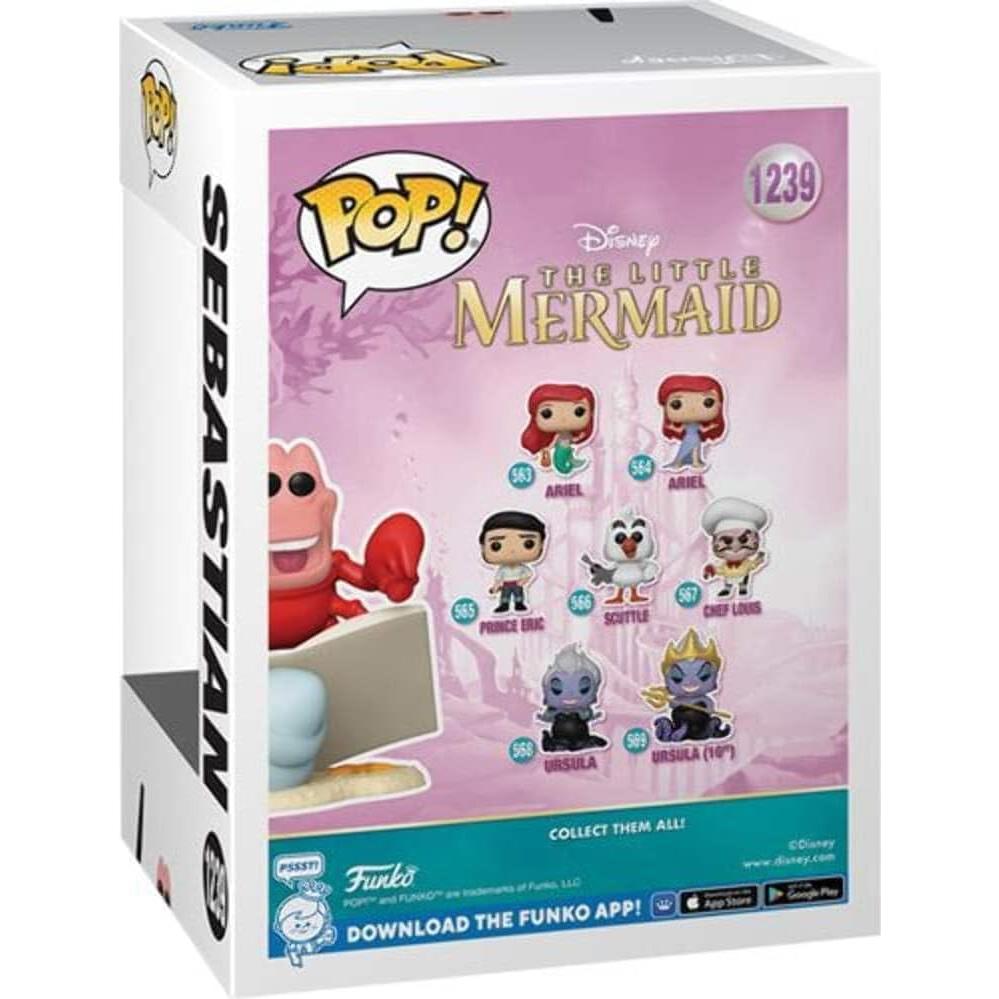 Figura Funko Pop! Disney La Sirenita Sebastián 28 cm
