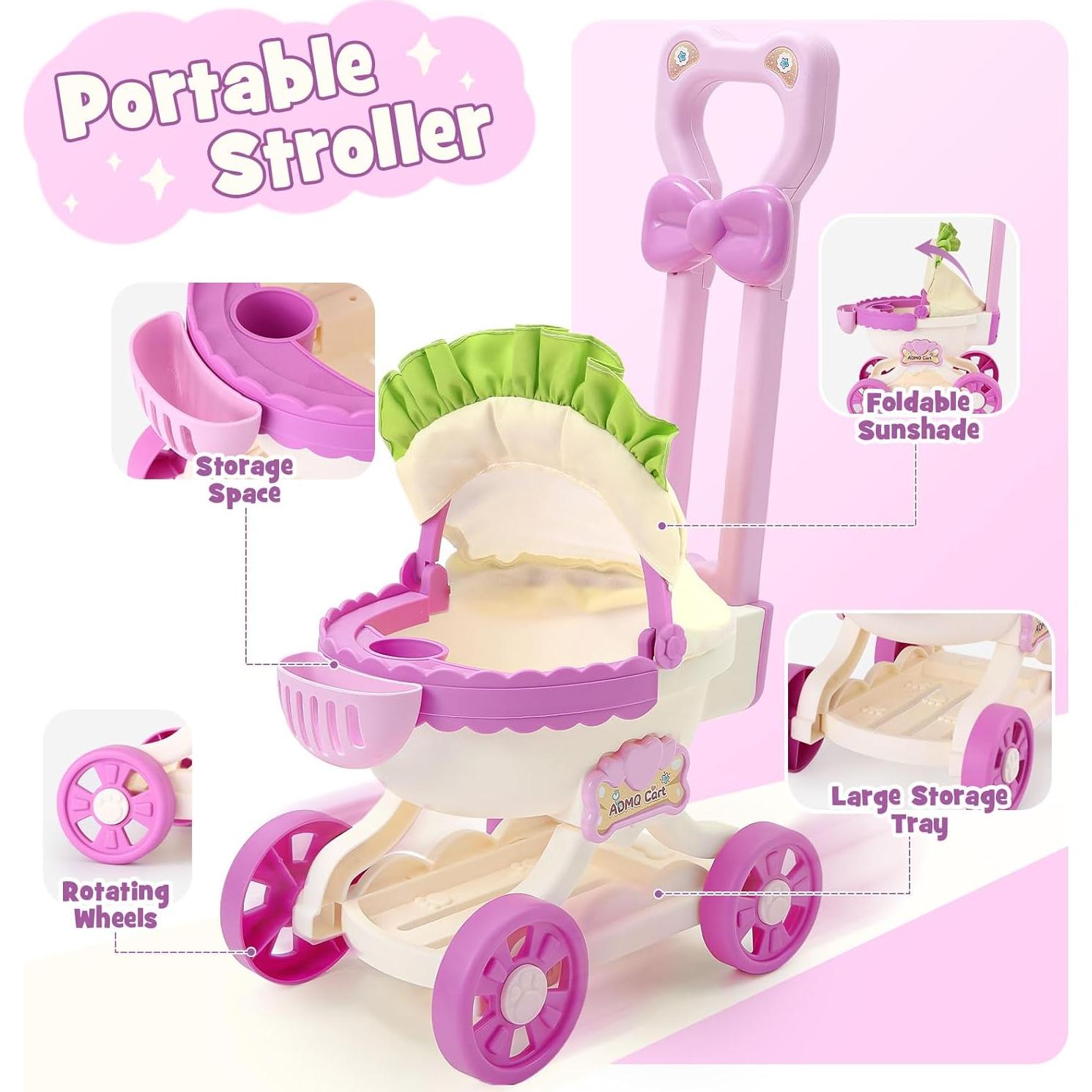 Conjunto Juguete Unicornio Interactivo TUZT 9 Piezas