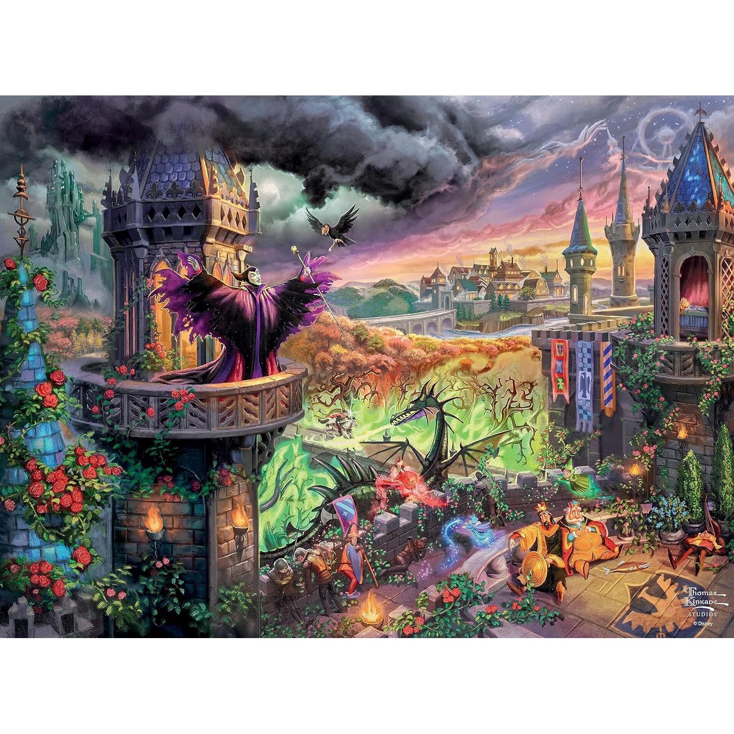 Rompecabezas 1000 Piezas Buffalo Games Maleficent Kinkade