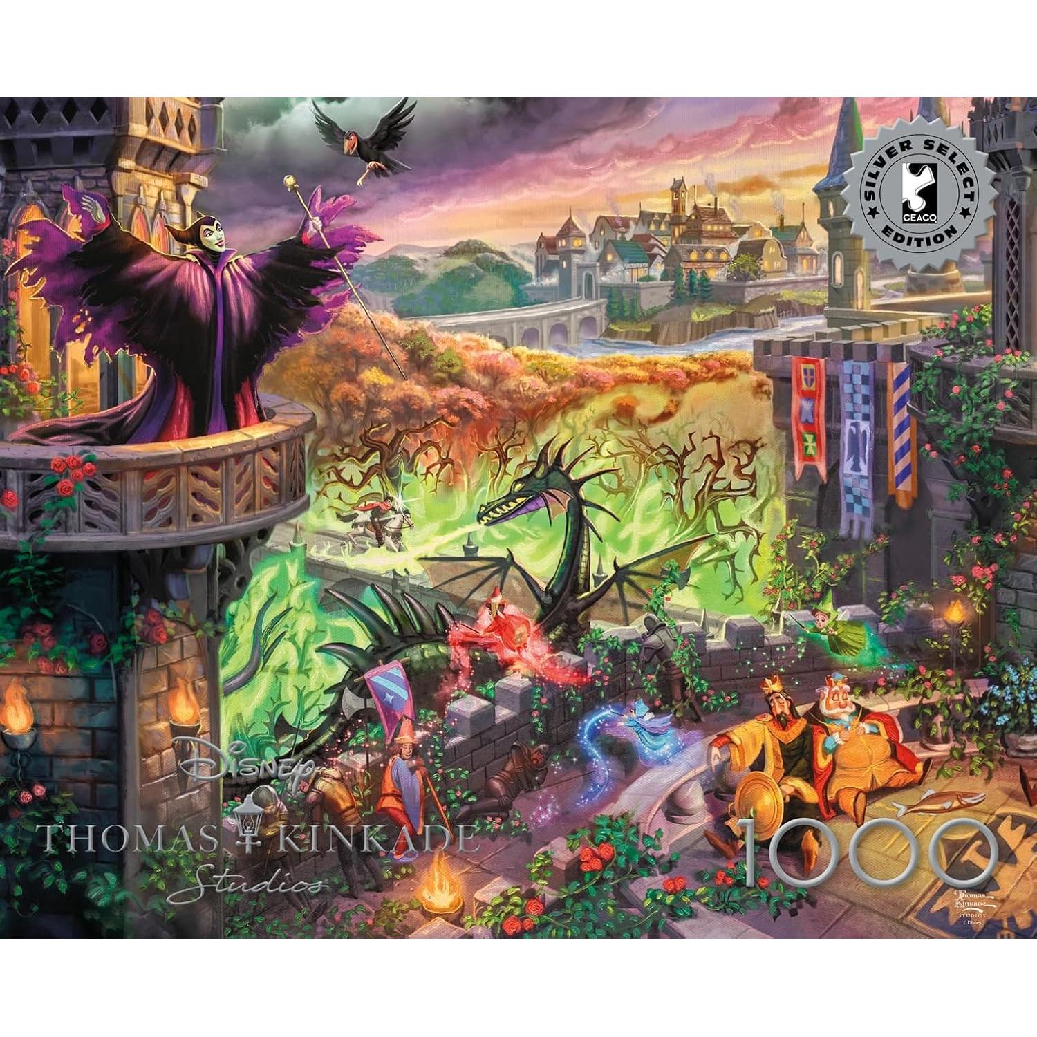 Rompecabezas 1000 Piezas Buffalo Games Maleficent Kinkade