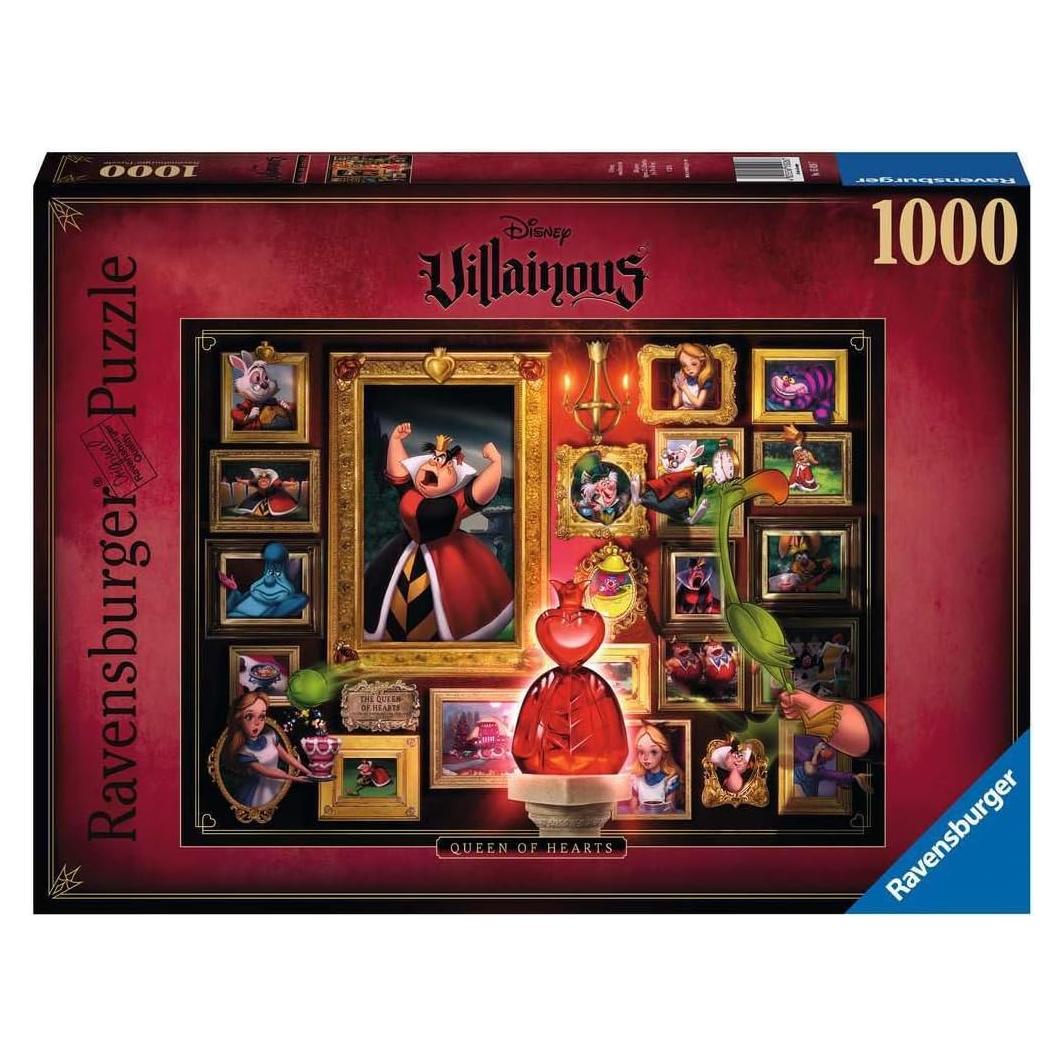 Rompecabezas Ravensburger 1000 Piezas Reina de Corazones Disney
