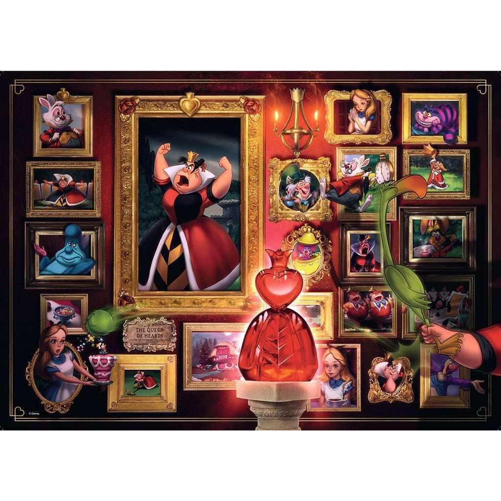 Rompecabezas Ravensburger 1000 Piezas Reina de Corazones Disney