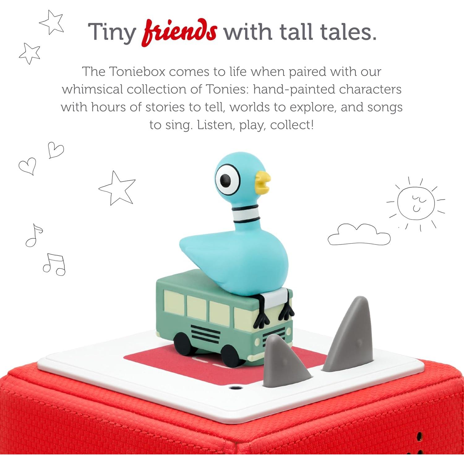 Tonies Pájaro Mo Willems Audio Juguete con 7 Historias y 5 Canciones