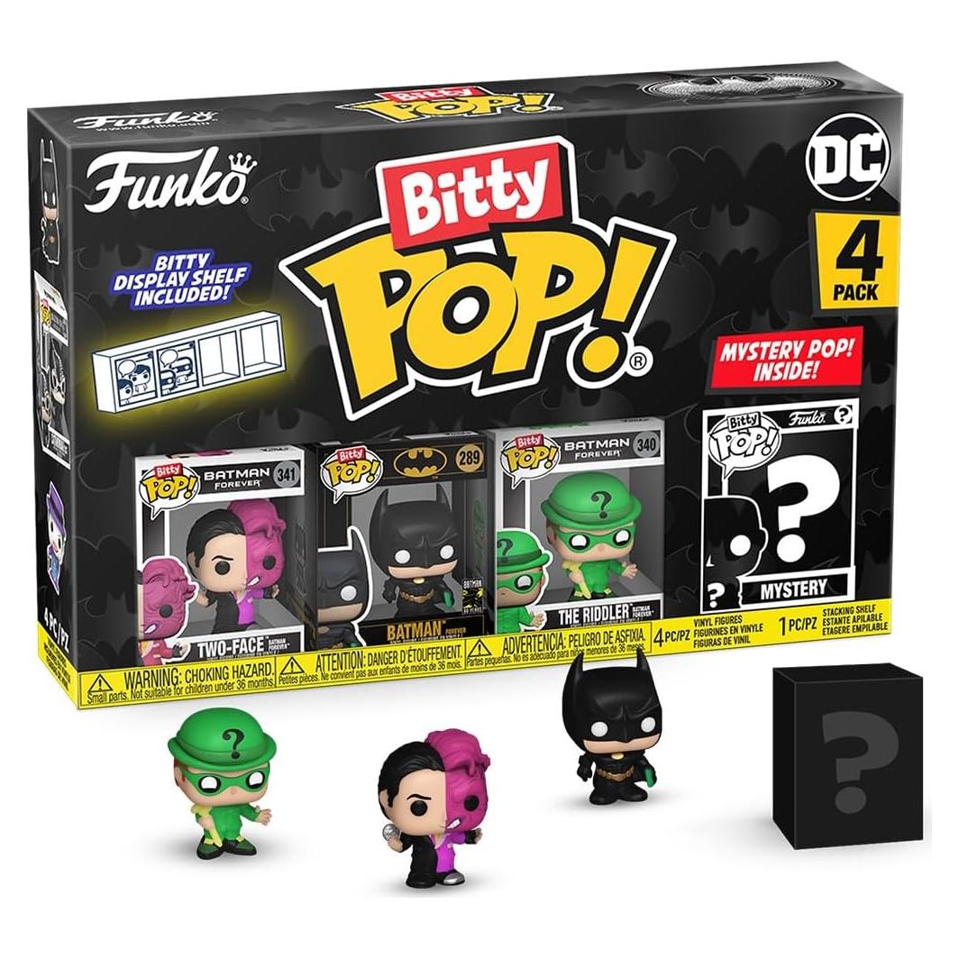 Funko Bitty POP! Batman 85 Aniversario - Paquete de 4