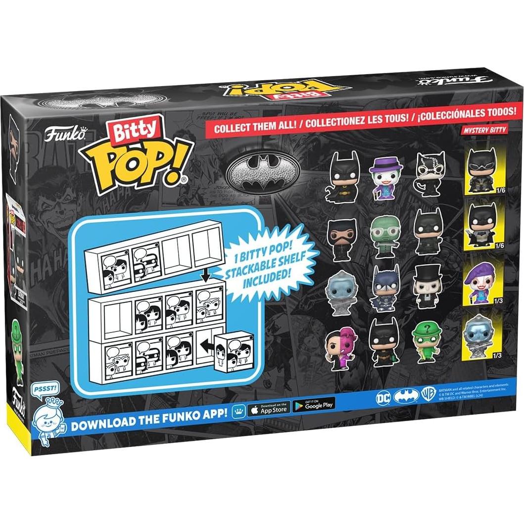 Funko Bitty POP! Batman 85 Aniversario - Paquete de 4