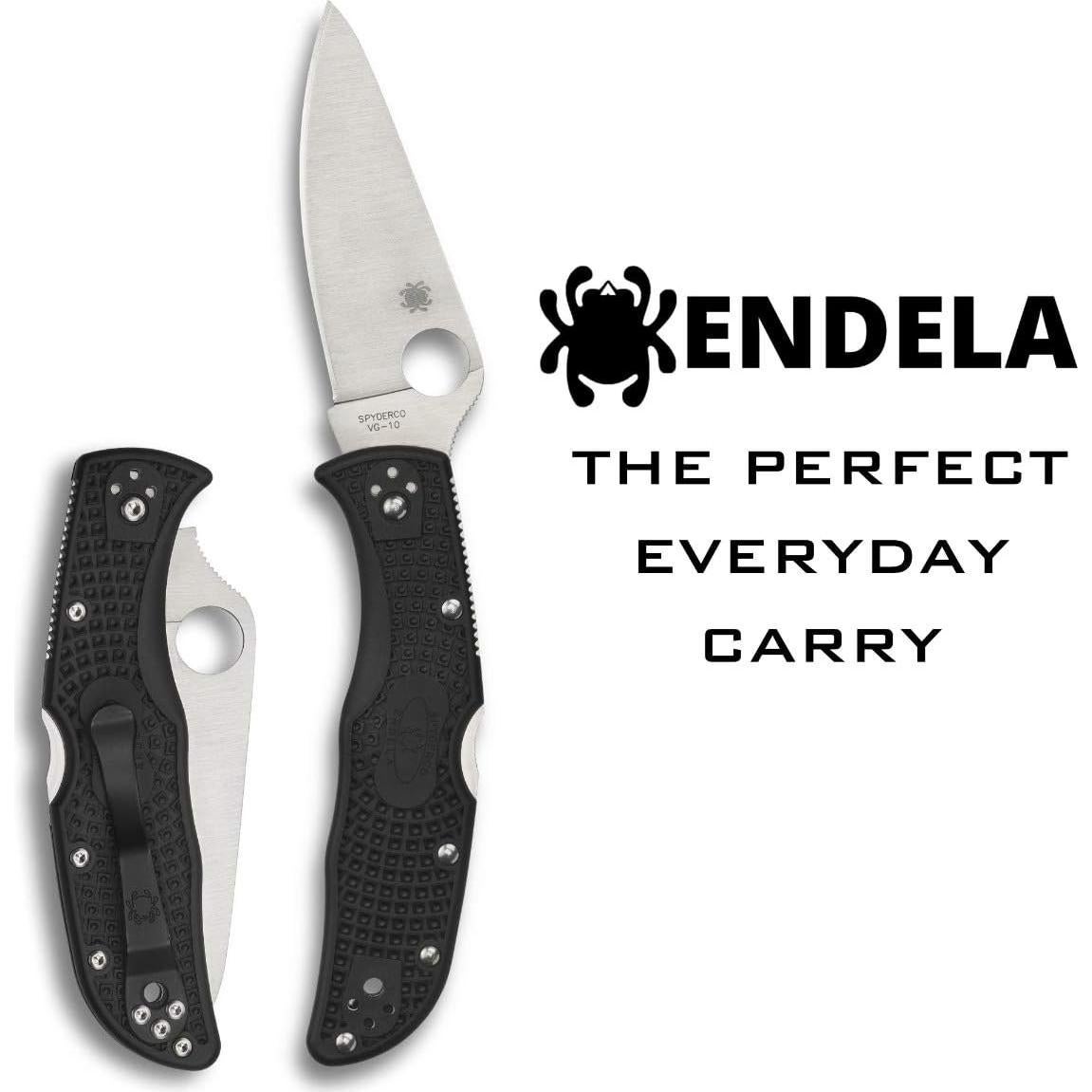 Cuchillo Plegable Spyderco Endela Ligero con Hoja VG-10 8.89 cm