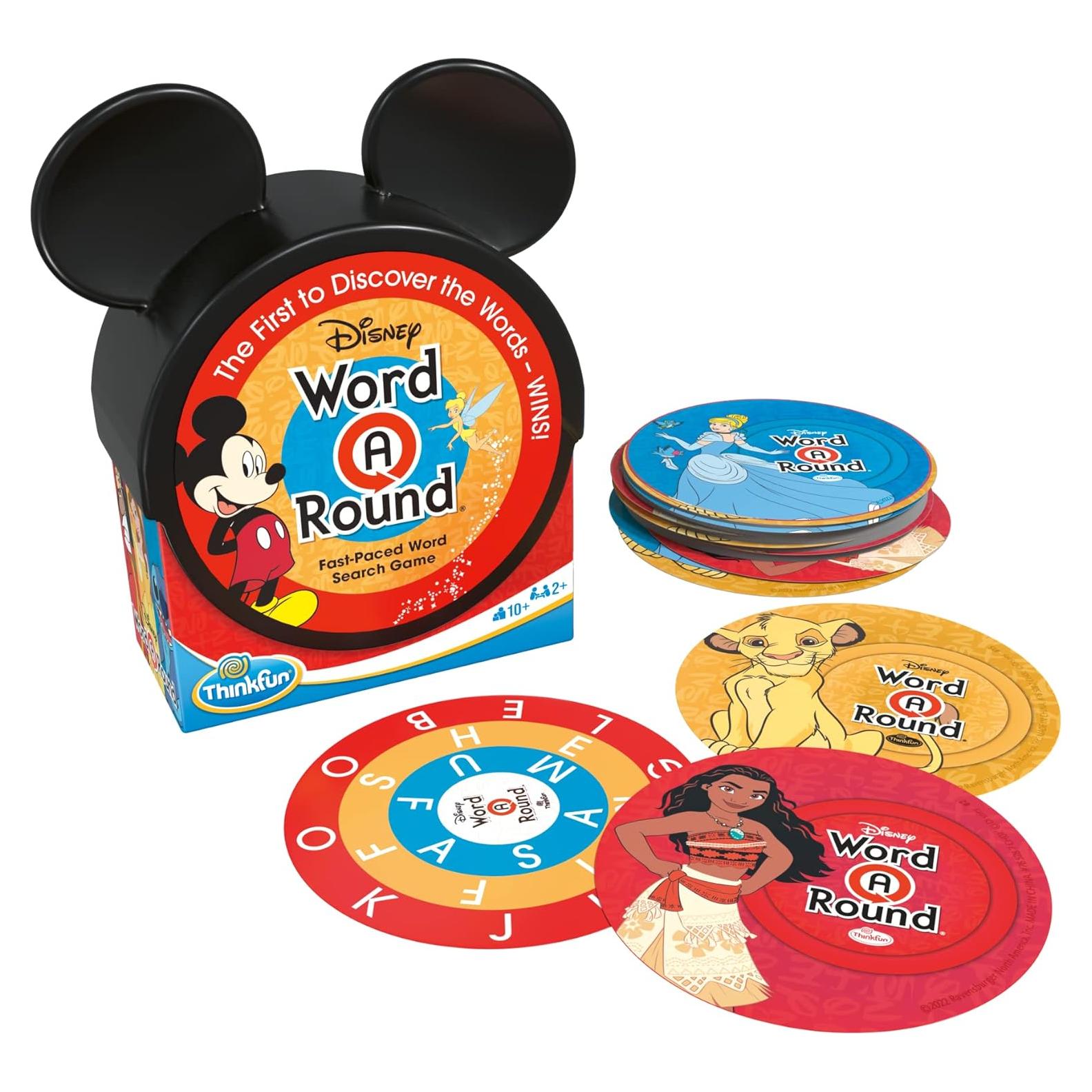 Juego de Trivia Disney WordARound ThinkFun para 10+ años