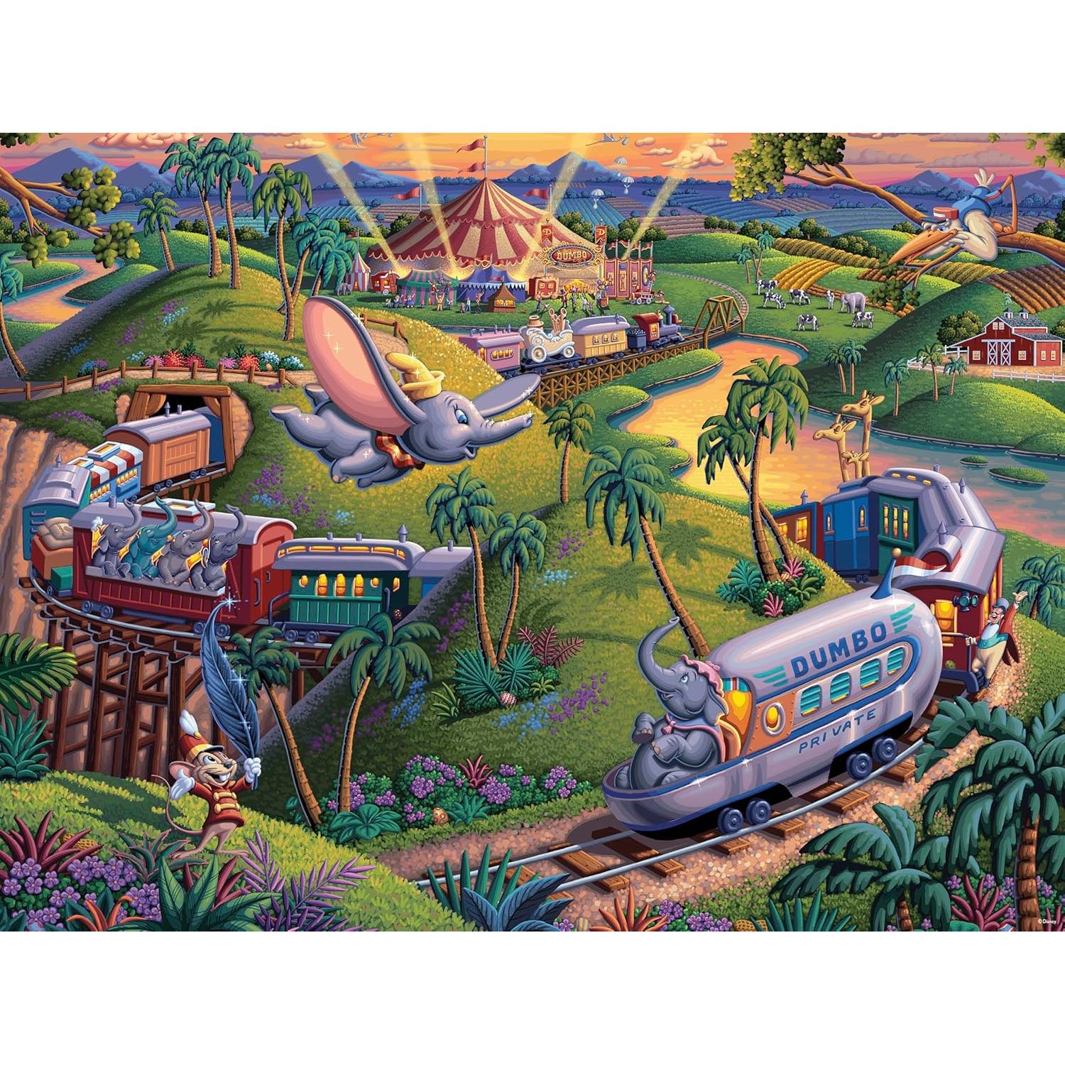 Rompecabezas Ceaco 1500 Piezas Dumbo 86x60 cm Hecho en EE.UU.
