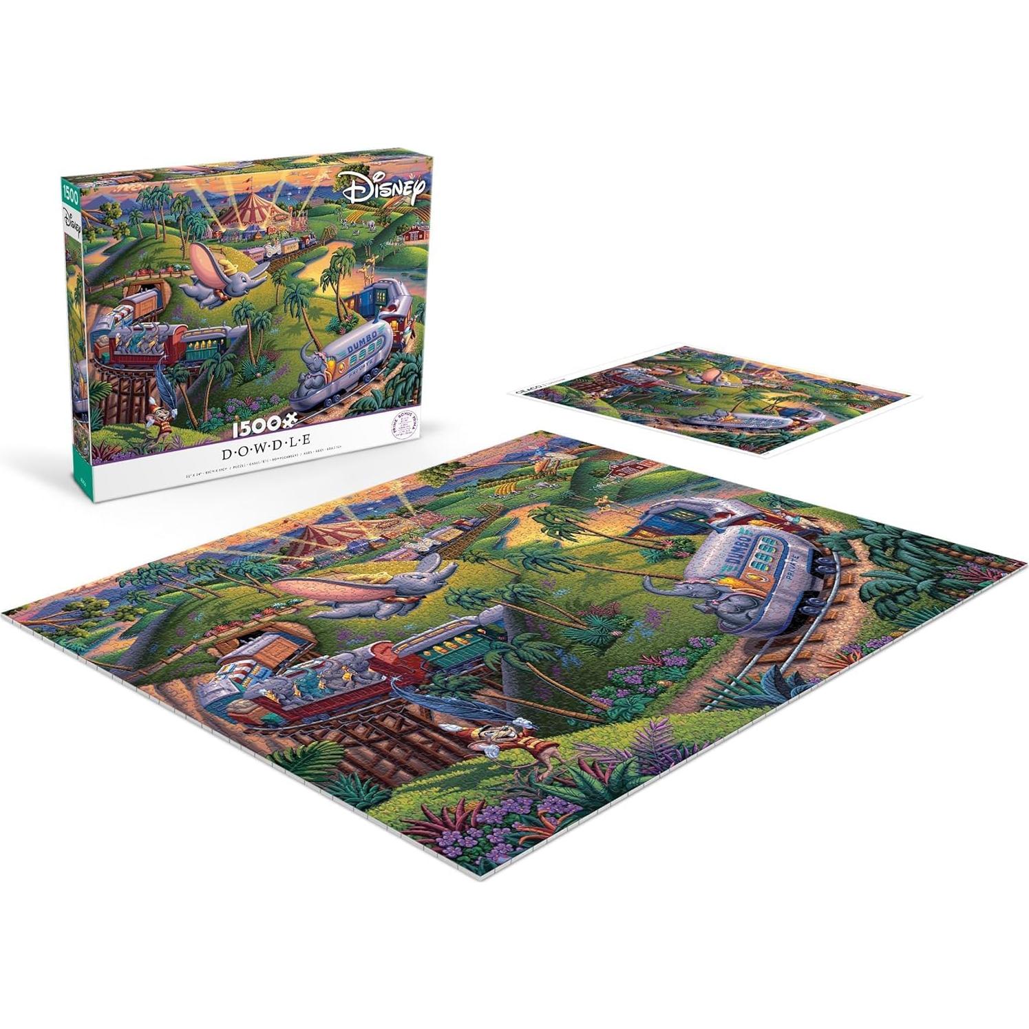 Rompecabezas Ceaco 1500 Piezas Dumbo 86x60 cm Hecho en EE.UU.