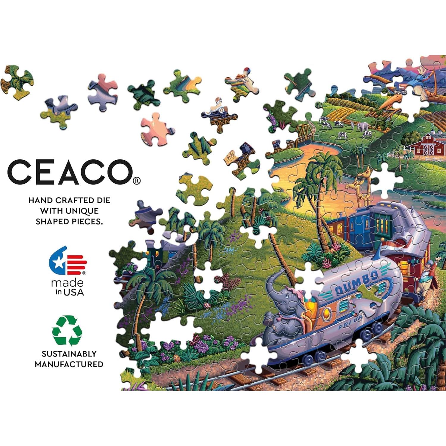 Rompecabezas Ceaco 1500 Piezas Dumbo 86x60 cm Hecho en EE.UU.
