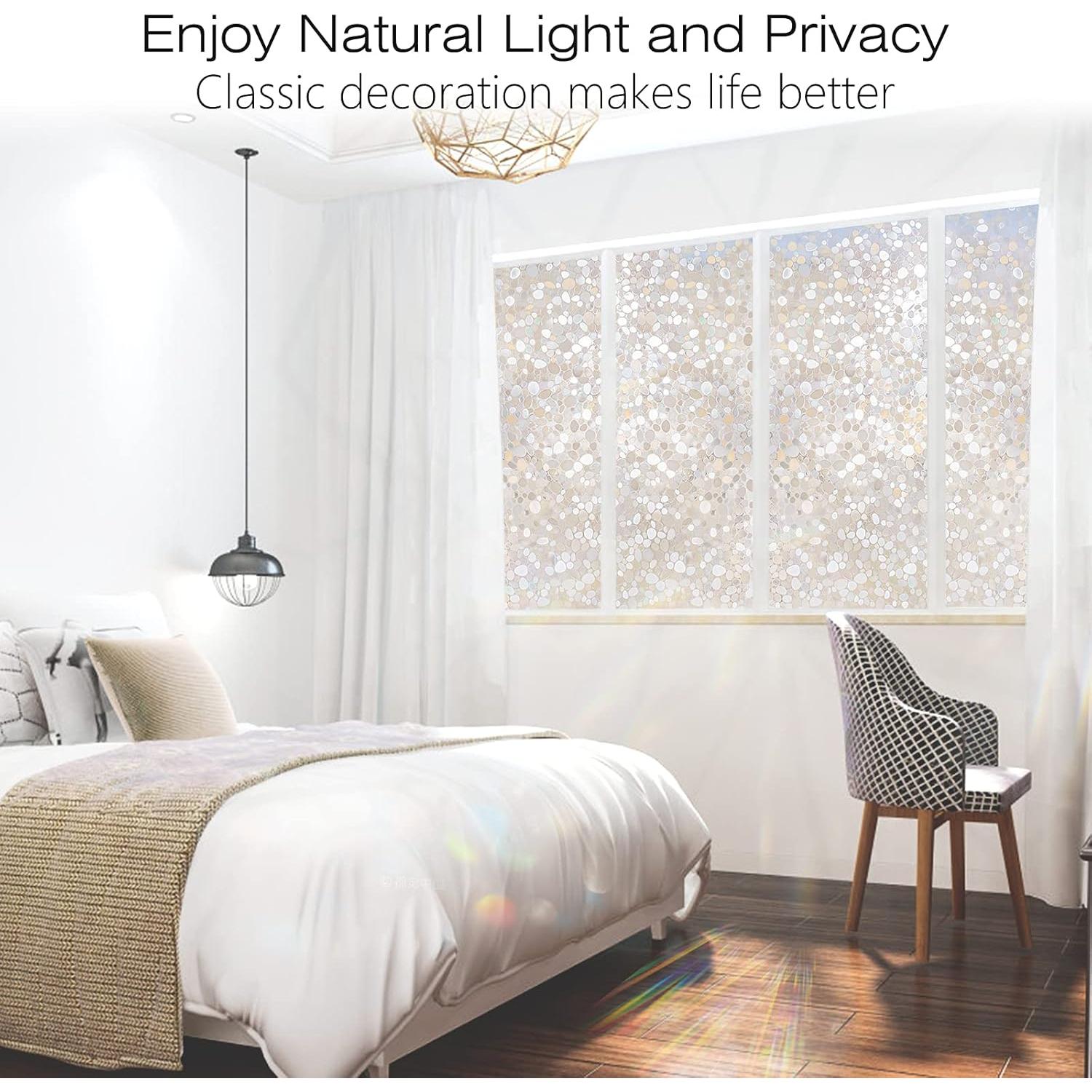 Película de Privacidad Rabbitgoo 3D Pebble 30x200 cm UV