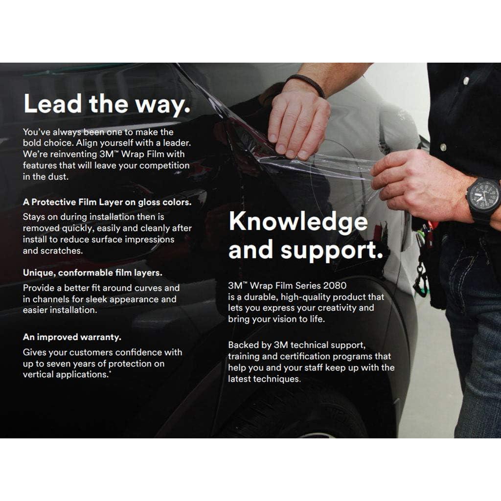 Vinilo para Envolver Automóviles 3M 2080 BR120 Aluminio Cepillado 0.3m