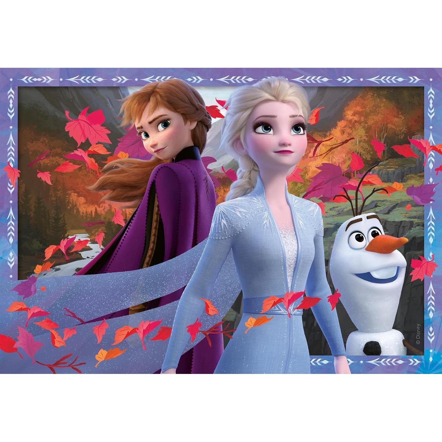 Rompecabezas Ravensburger Disney Frozen 2 - 2 x 24 Piezas