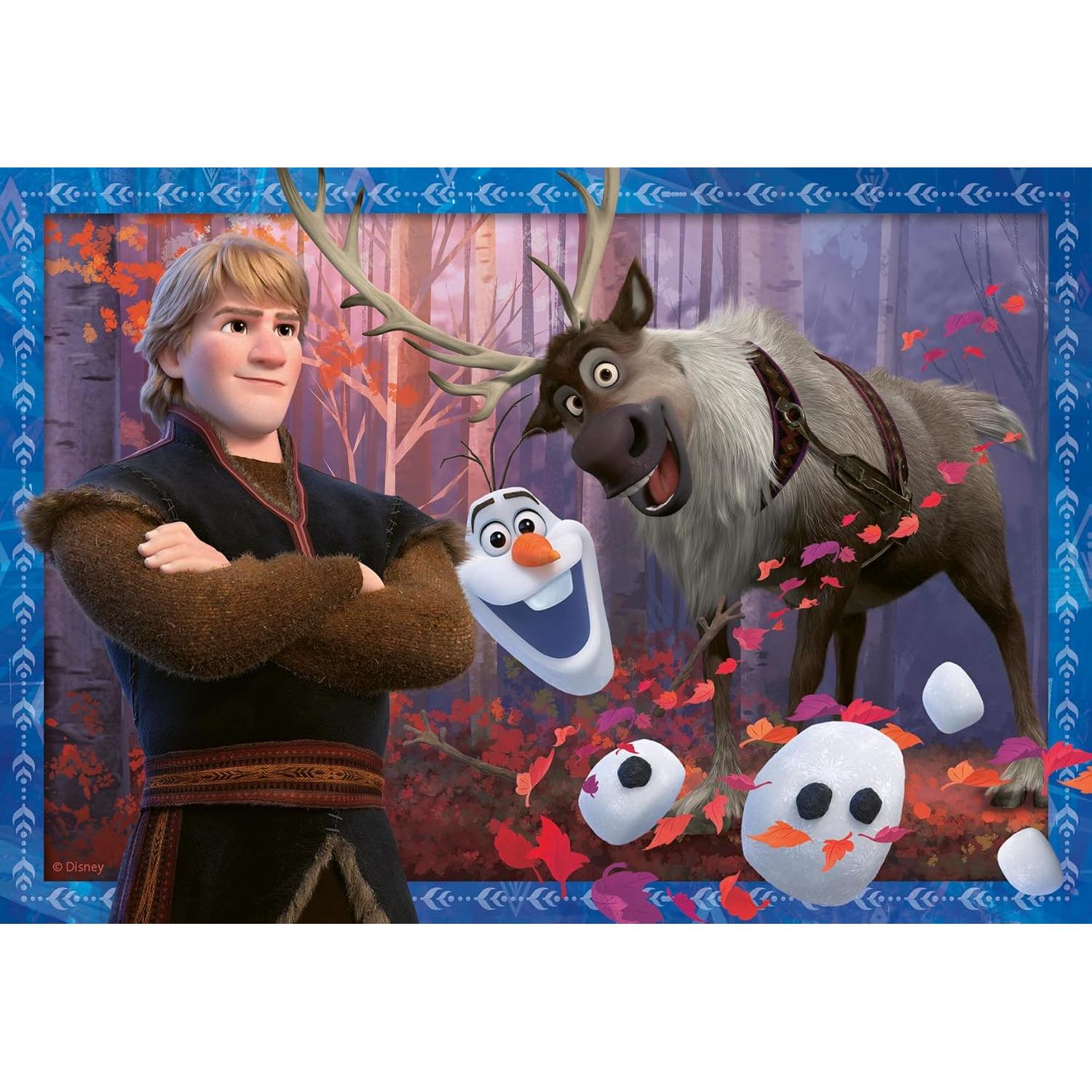 Rompecabezas Ravensburger Disney Frozen 2 - 2 x 24 Piezas