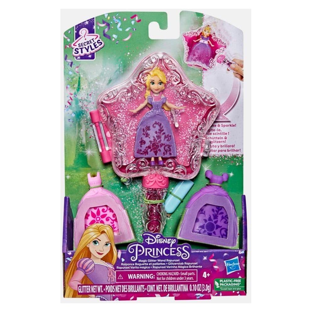 Varita Mágica de Brillo Rapunzel Disney - Juguete Creativo 4+