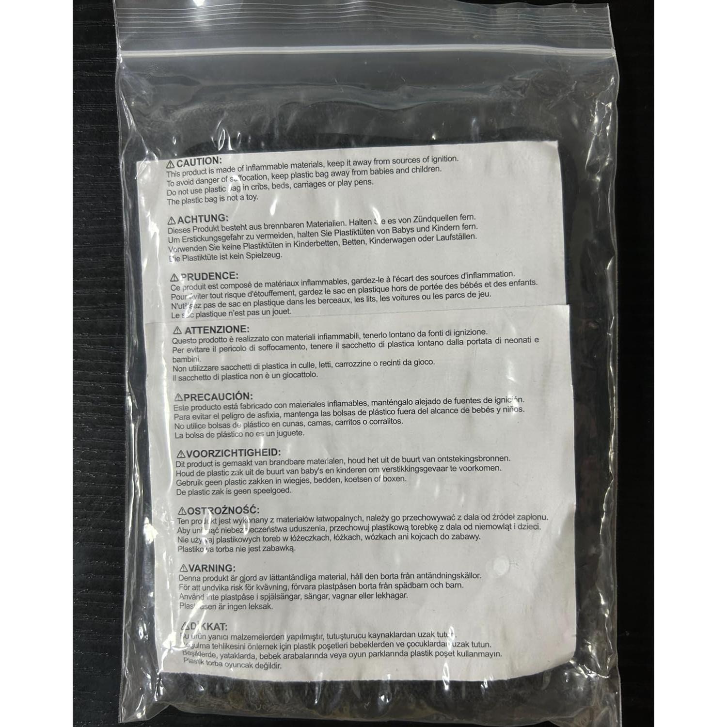 Organizador EDC Sayram SP6 de Lona Encerada Negro 6 Bolsillos