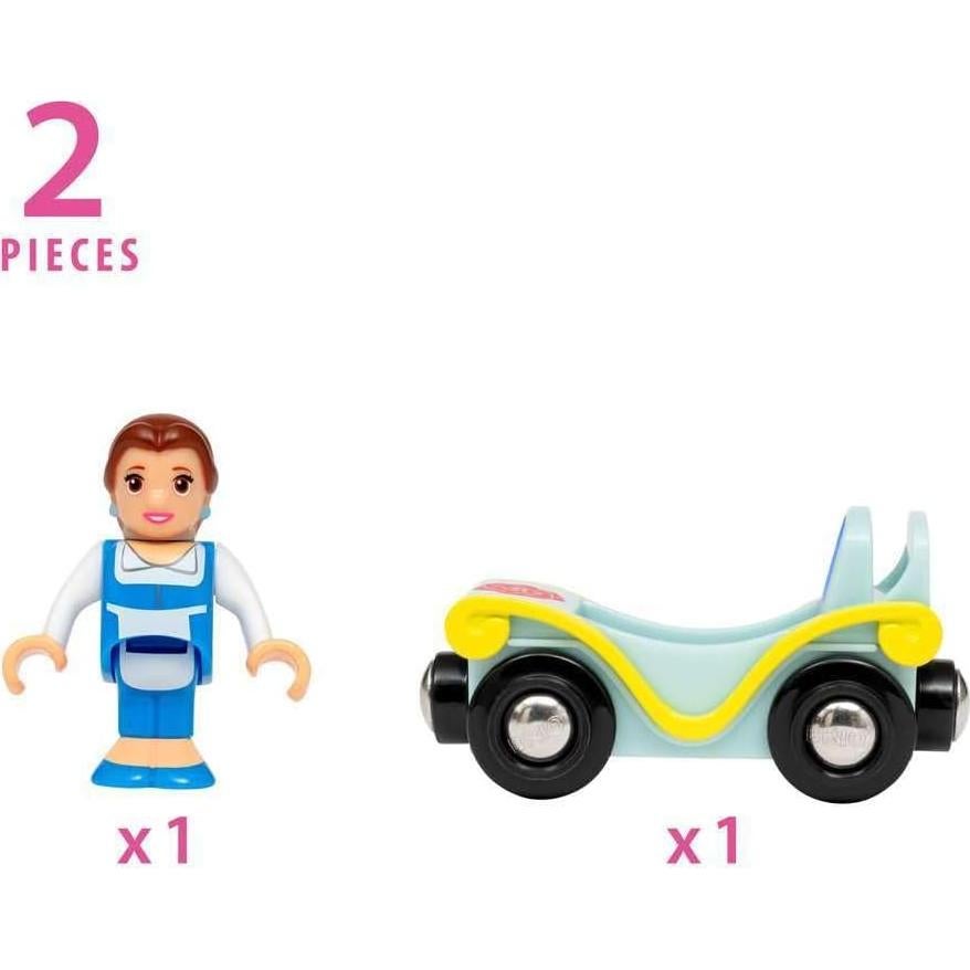 Carrito de Tren Disney Princess Bella - BRIO 6.6x3.6cm