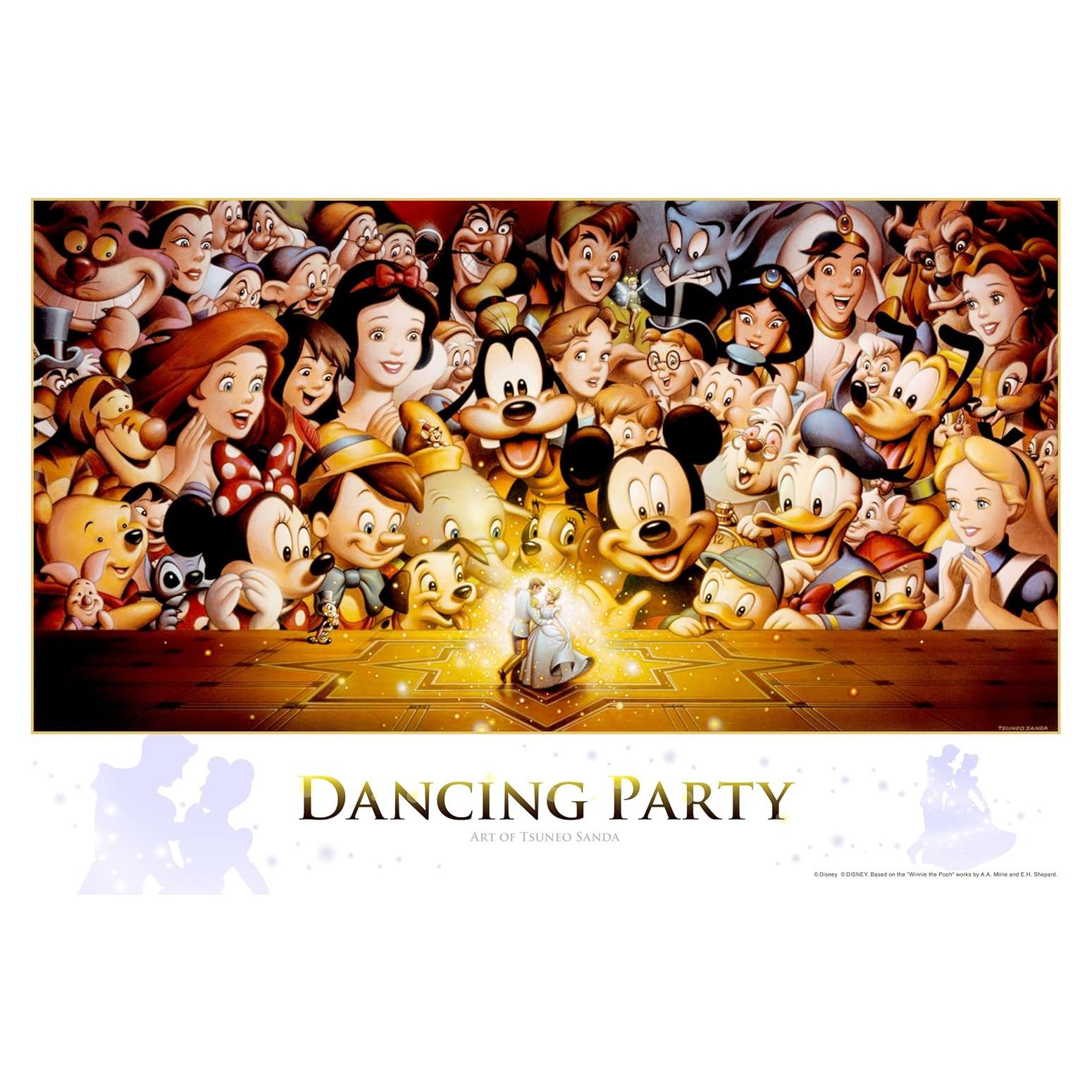 Rompecabezas Disney Tenyo D-284 Fiesta de Baile 300 Piezas