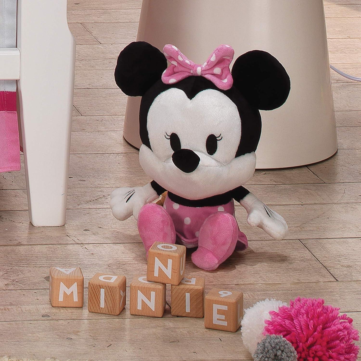 Peluche Minnie Mouse 33 cm Lambs & Ivy - Lavable a Máquina