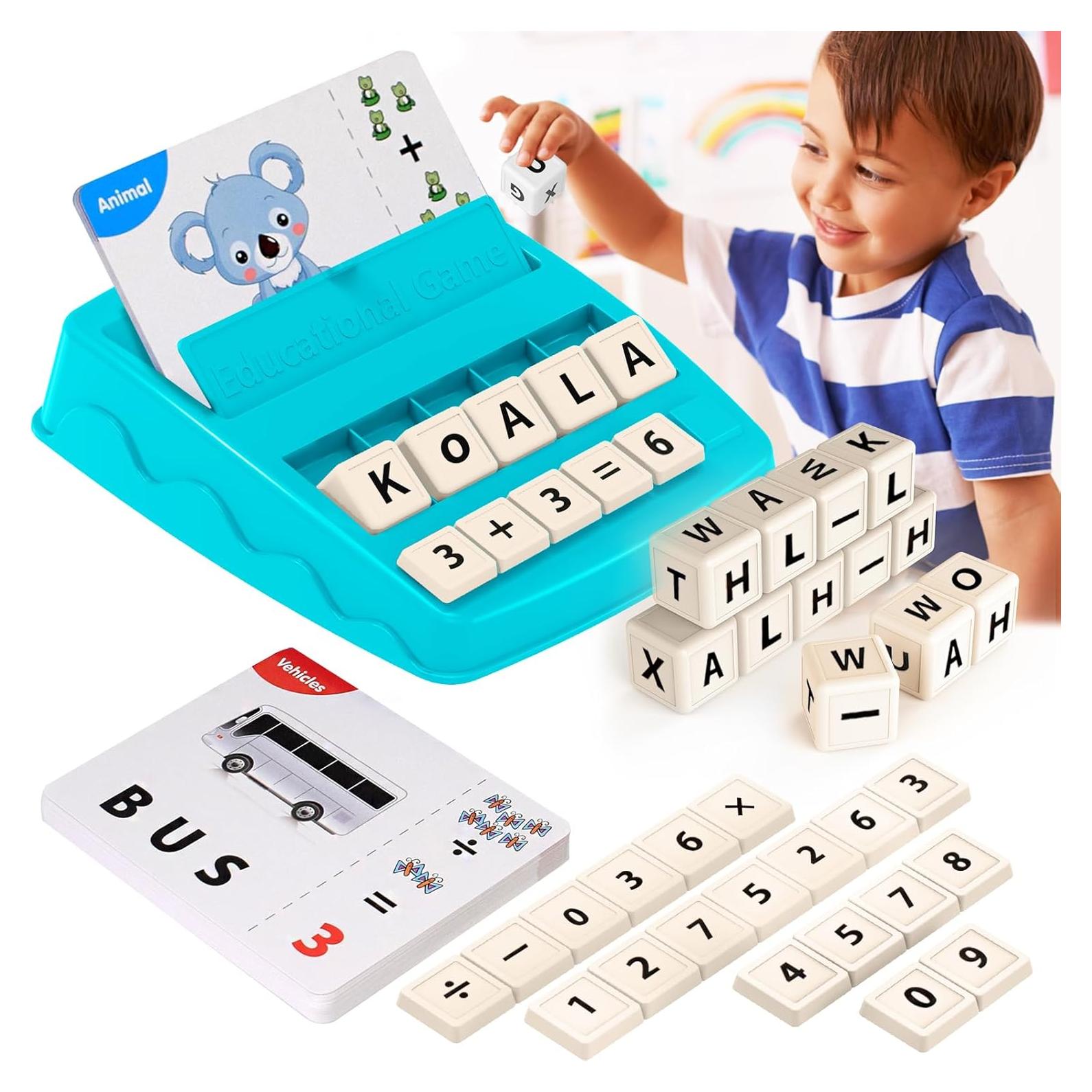 Juego Educativo de Ortografía y Matemáticas DEGIDEGI 3-8 Años