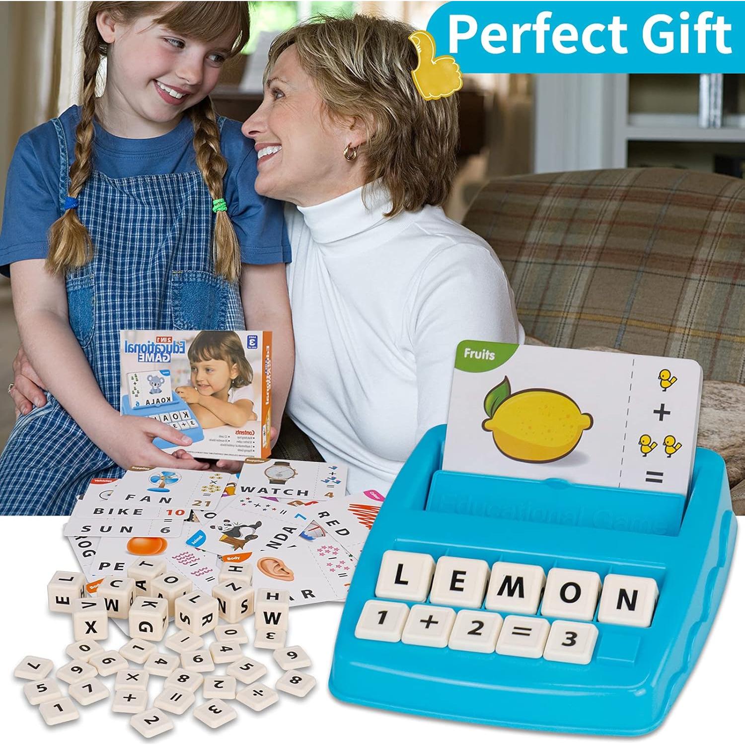 Juego Educativo de Ortografía y Matemáticas DEGIDEGI 3-8 Años