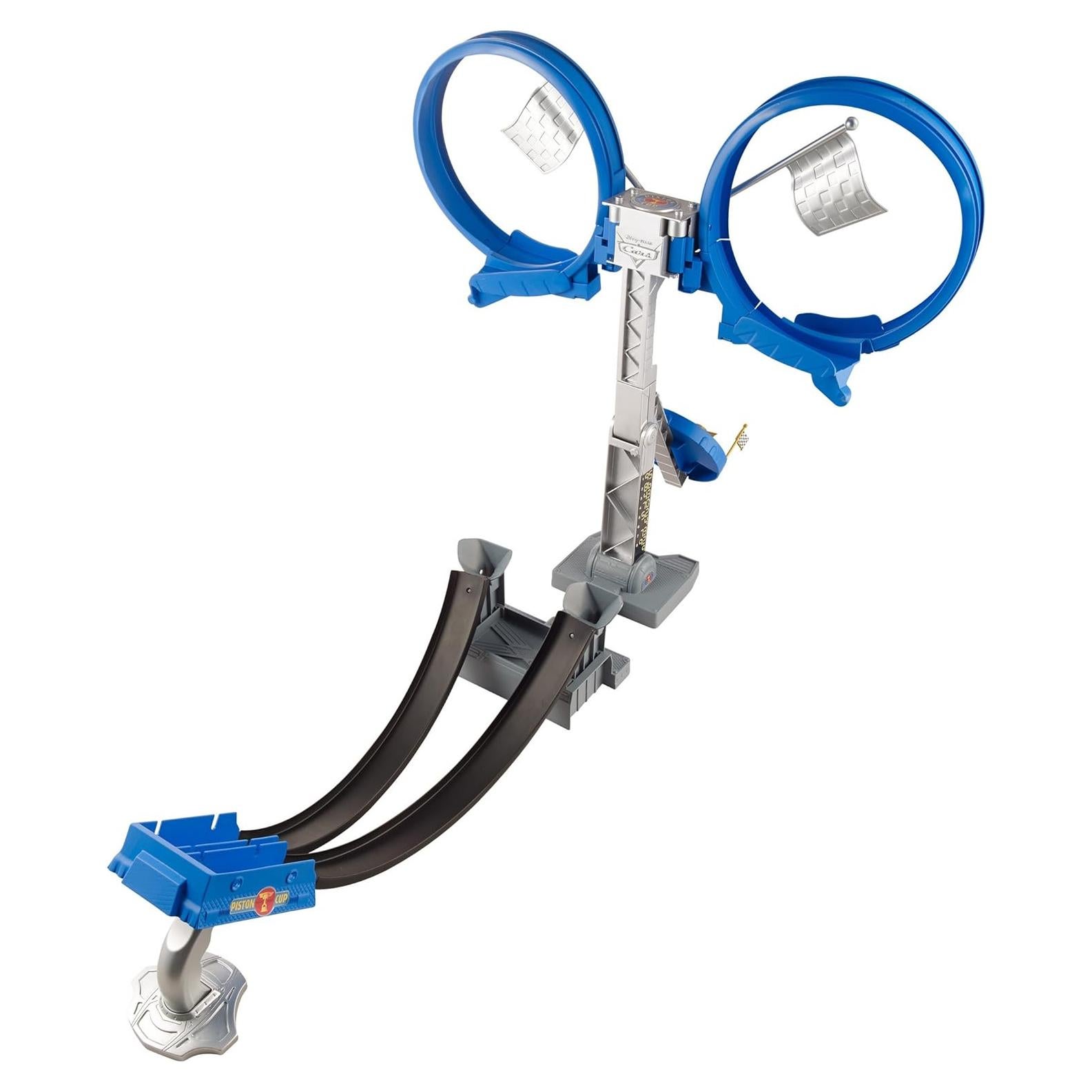 Pista de Acrobacias Riplash Racers Mattel con Rayo McQueen